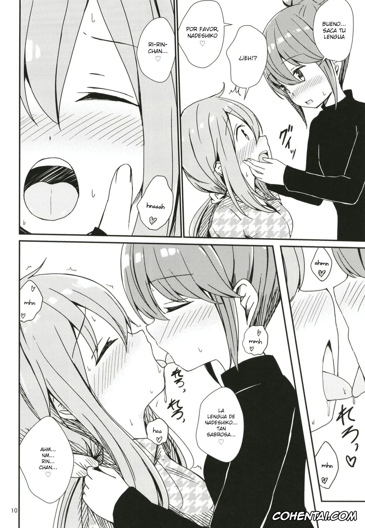 Yuru Camp | Laid-Back Camp xxx, Nadeshiko Kagamihara xxx, Rin Shima xxx, Watashi no Kawaii Nadeshiko (Yuru Camp), pagina 10