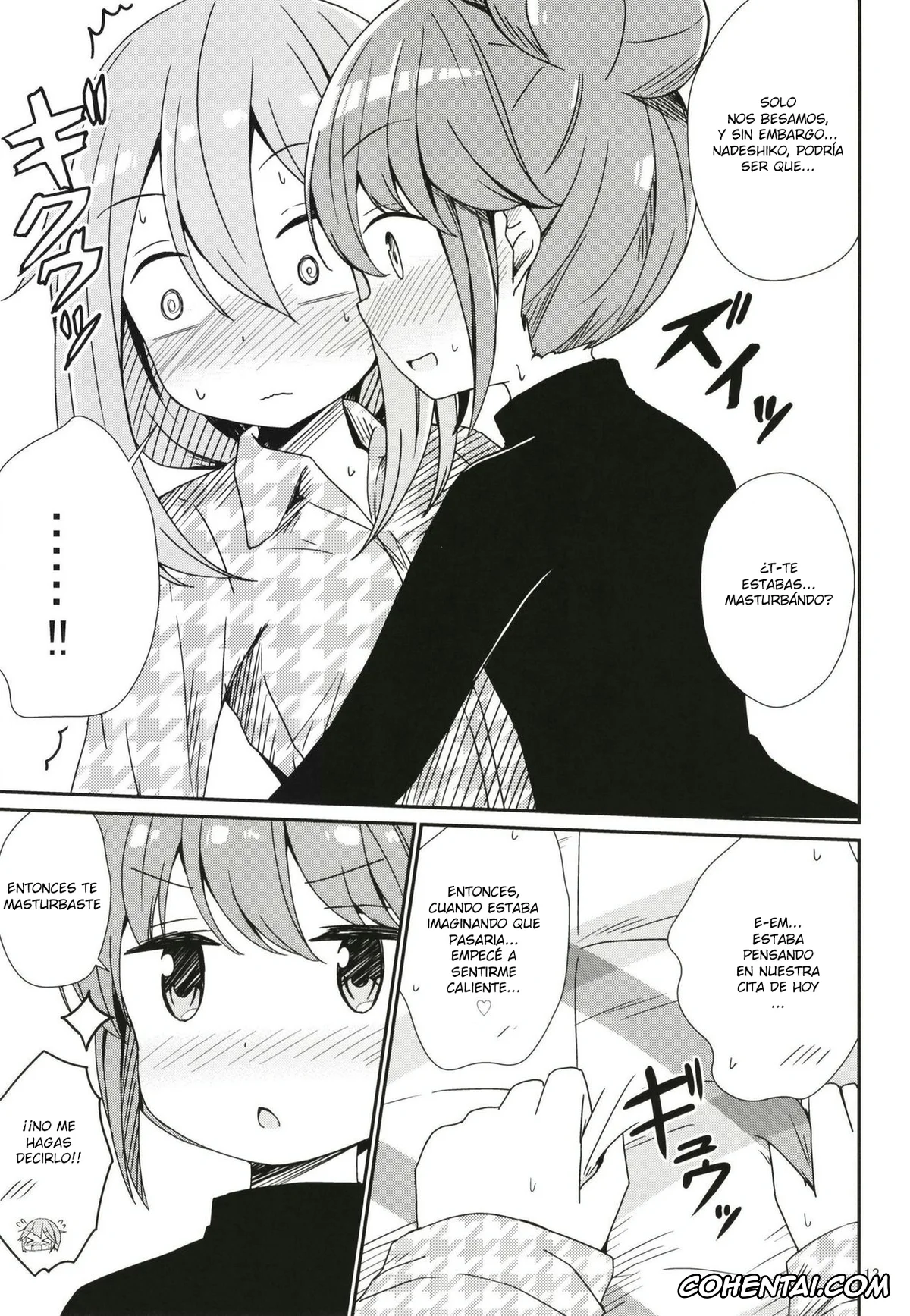 Yuru Camp | Laid-Back Camp xxx, Nadeshiko Kagamihara xxx, Rin Shima xxx, Watashi no Kawaii Nadeshiko (Yuru Camp), pagina 13
