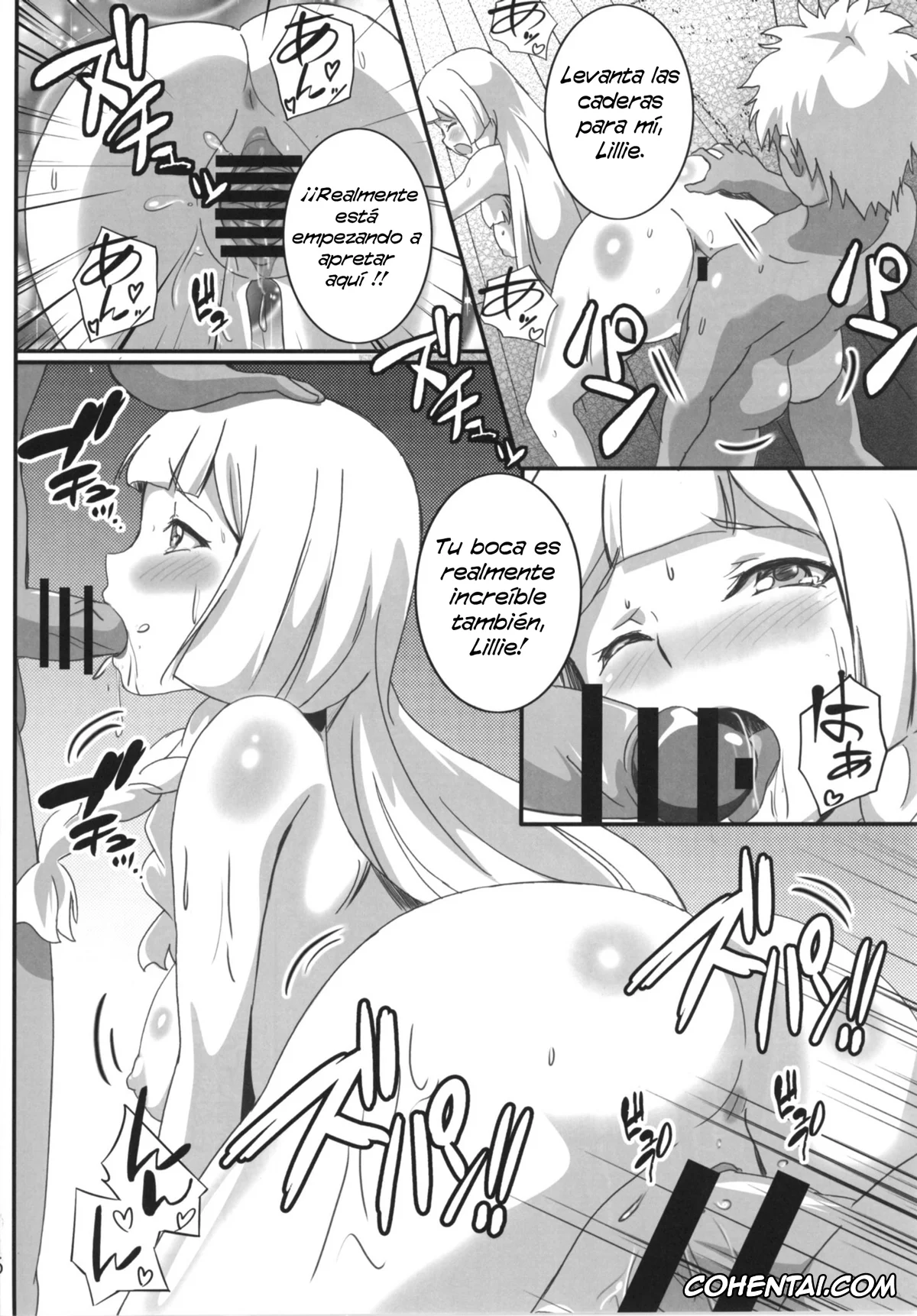 Pokemon | Pocket Monsters hentai, Elio hentai, Lillie hentai, Lusamine hentai, Lillie-chan no H na Nichijou (Pokémon Sun and Moon), pagina 3