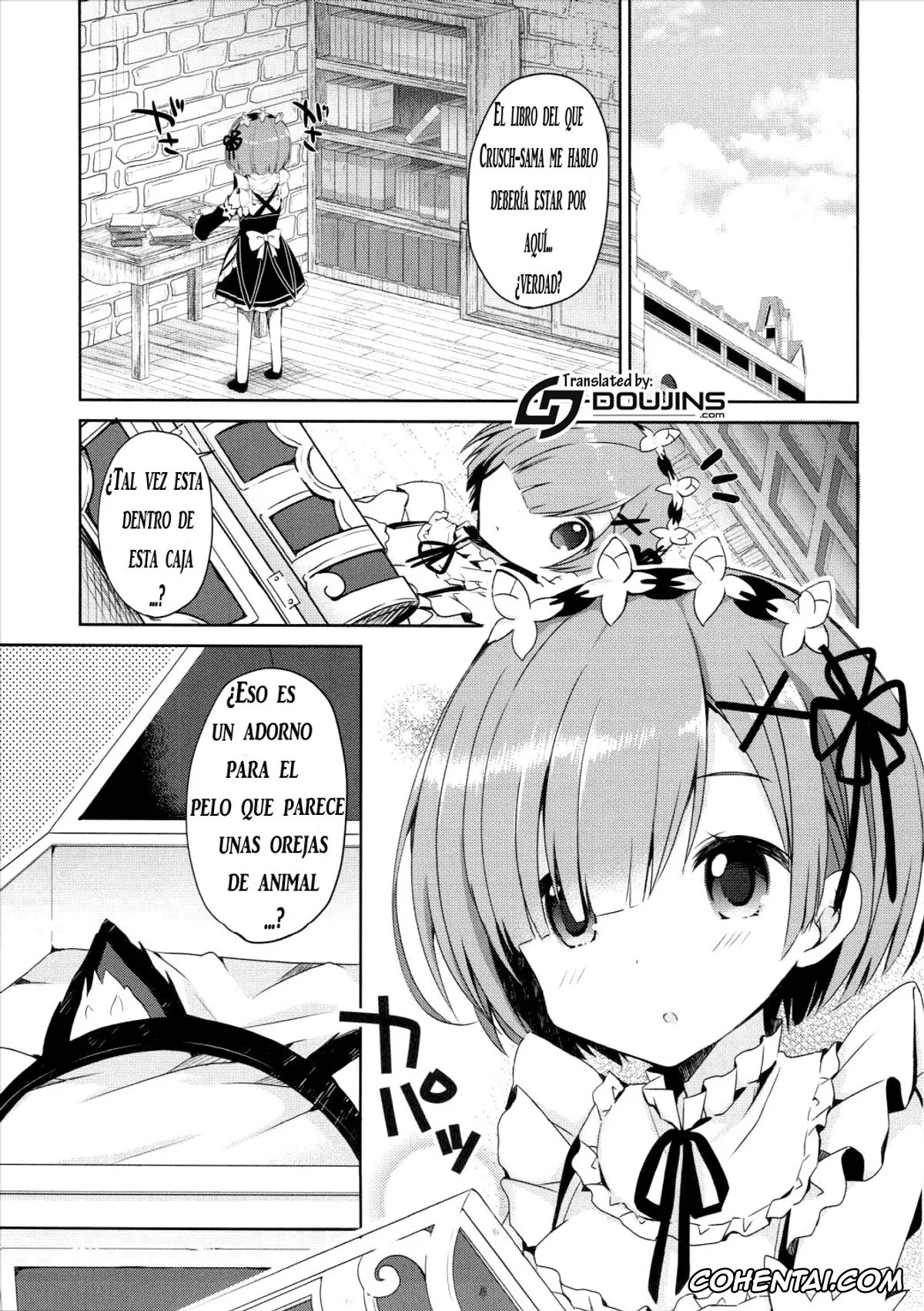 Re:Zero kara Hajimeru Isekai Seikatsu xxx, Rem xxx, Subaru Natsuki xxx, Rem Nyan wa Hatsujouki (Re:Zero kara Hajimeru Isekai Seikatsu), pagina 4