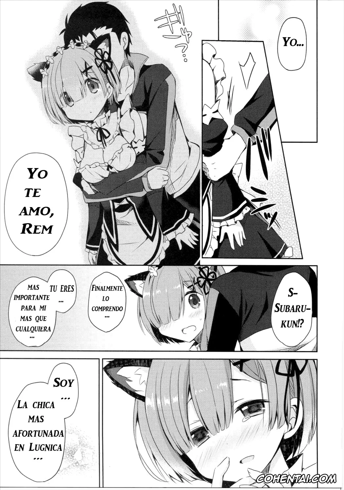 Re:Zero kara Hajimeru Isekai Seikatsu xxx, Rem xxx, Subaru Natsuki xxx, Rem Nyan wa Hatsujouki (Re:Zero kara Hajimeru Isekai Seikatsu), pagina 16