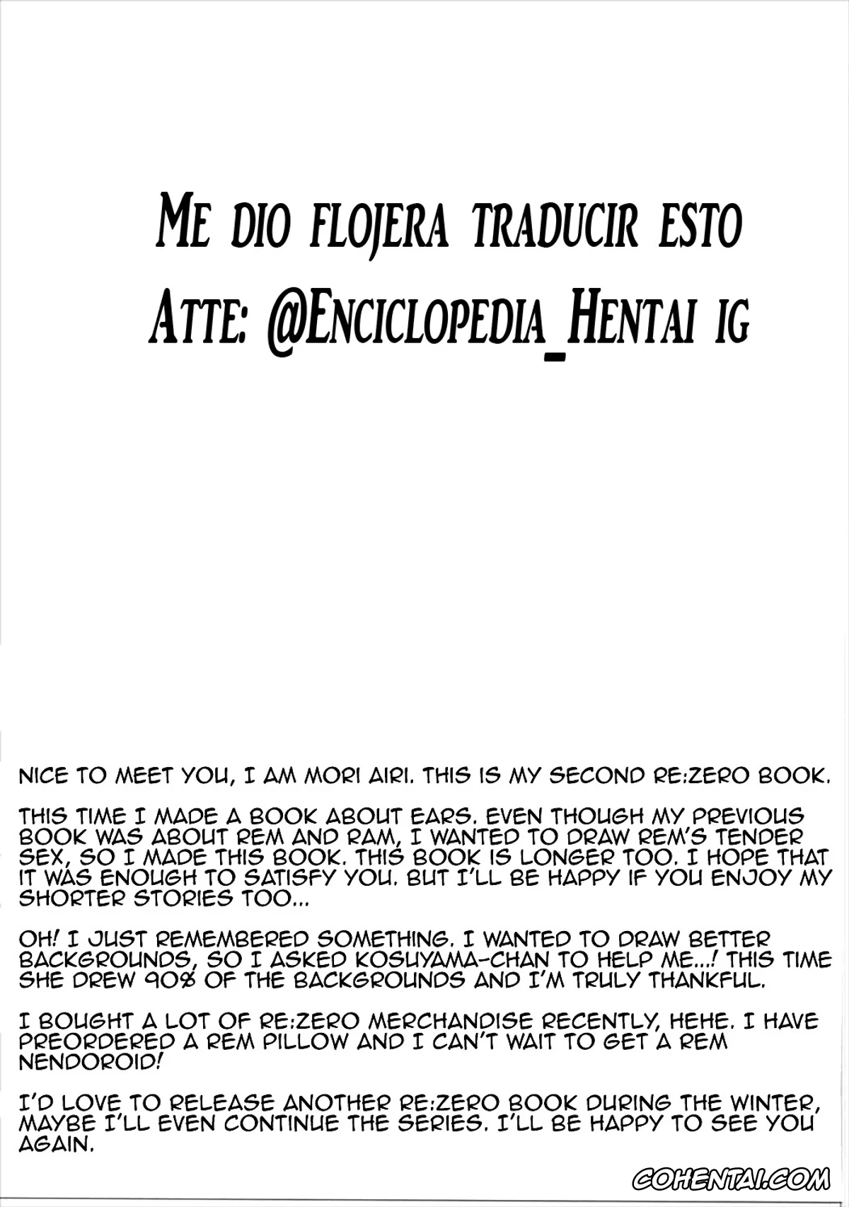 Re:Zero kara Hajimeru Isekai Seikatsu hentai, Rem hentai, Subaru Natsuki hentai, Rem Nyan wa Hatsujouki (Re:Zero kara Hajimeru Isekai Seikatsu), pagina 24