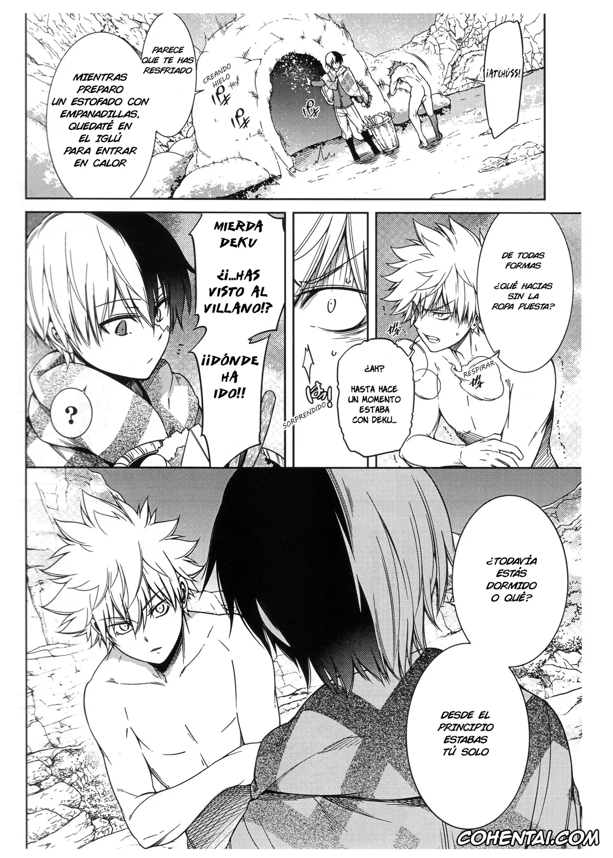 My Hero Academia | Boku No Hero Academia xxx, Izuku Midoriya xxx, Katsuki Bakugou xxx, Bokura no Fuyuyasumi Kakkokari (Boku no Hero Academia), pagina 16
