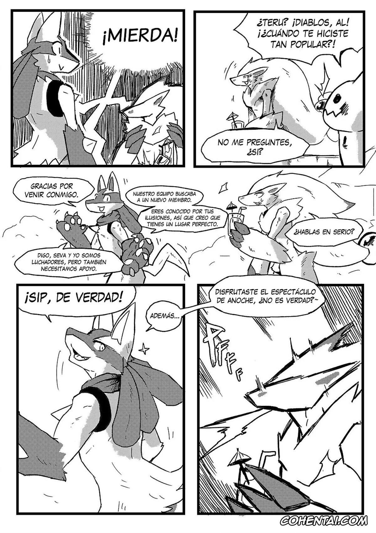Pokemon | Pocket Monsters hentai, Blaziken hentai, Lucario hentai, Zoroark hentai, Burnt Metal (Pokémon), pagina 6