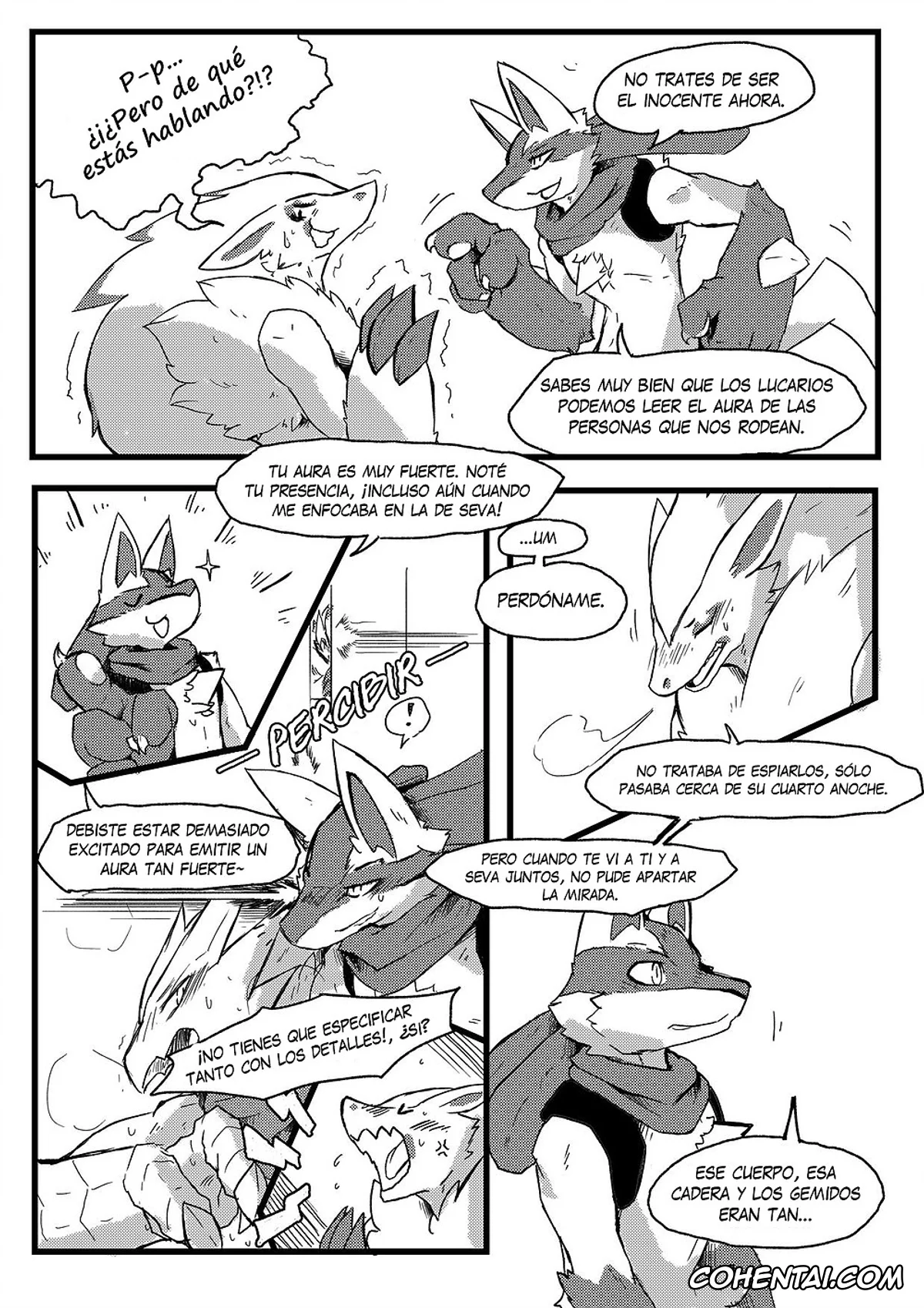 Pokemon | Pocket Monsters xxx, Blaziken xxx, Lucario xxx, Zoroark xxx, Burnt Metal (Pokémon), pagina 7