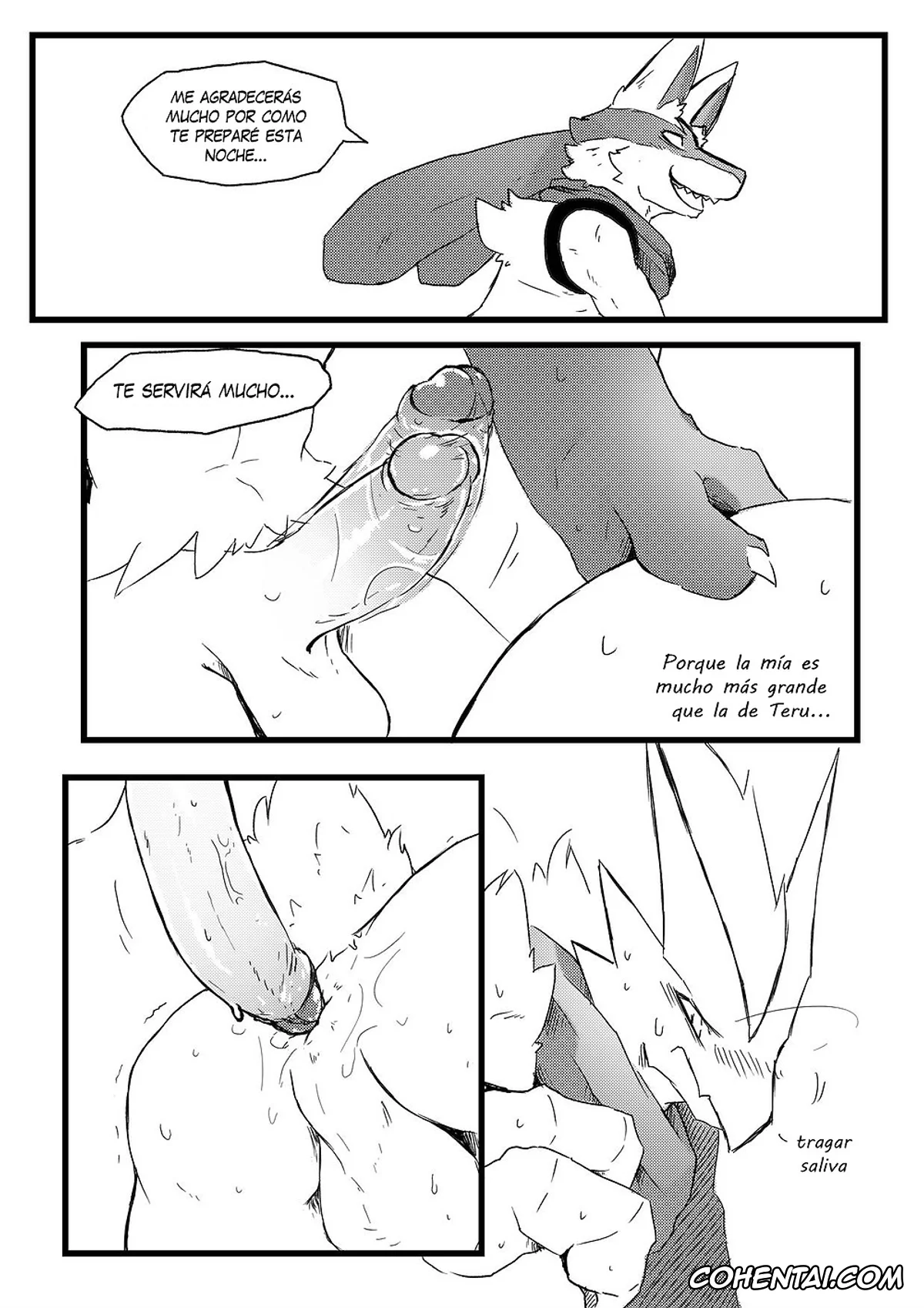 Pokemon | Pocket Monsters xxx, Blaziken xxx, Lucario xxx, Zoroark xxx, Burnt Metal (Pokémon), pagina 28