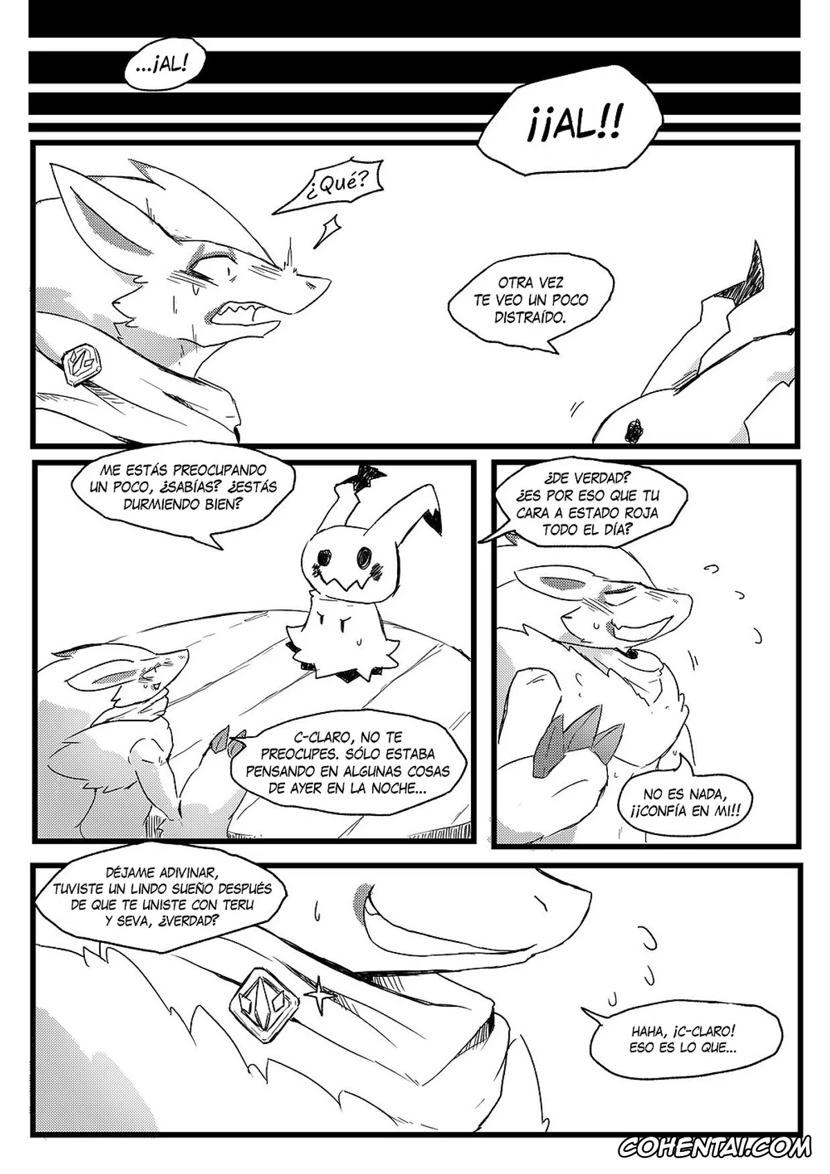 Pokemon | Pocket Monsters xxx, Blaziken xxx, Lucario xxx, Zoroark xxx, Burnt Metal (Pokémon), pagina 34