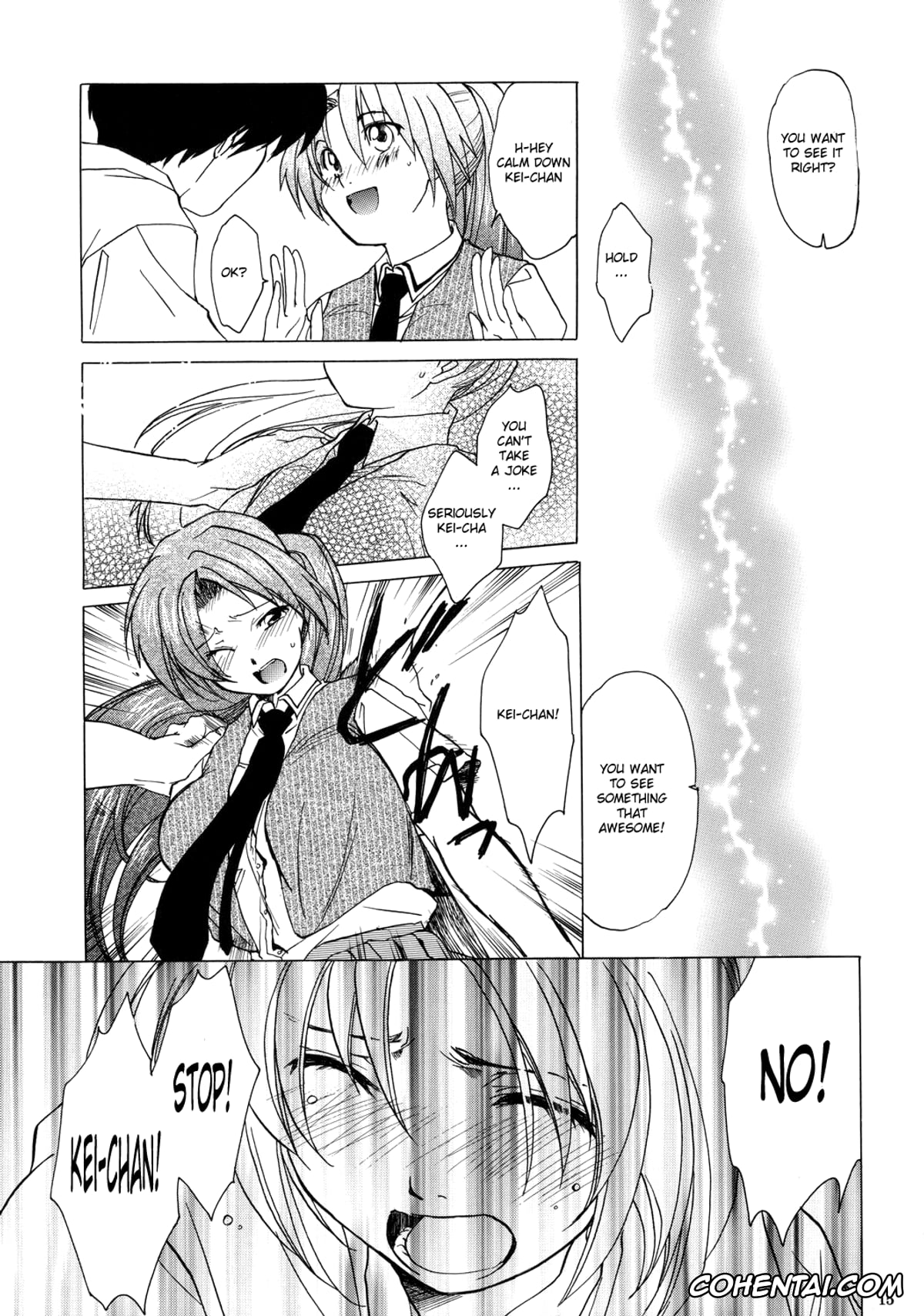 Higurashi No Naku Koro Ni | When They Cry porno, Keiichi Maebara porno, Mion Sonozaki porno, Shion Sonozaki porno, Manatsu no Oni (Higurashi no Naku Koro ni), pagina 14