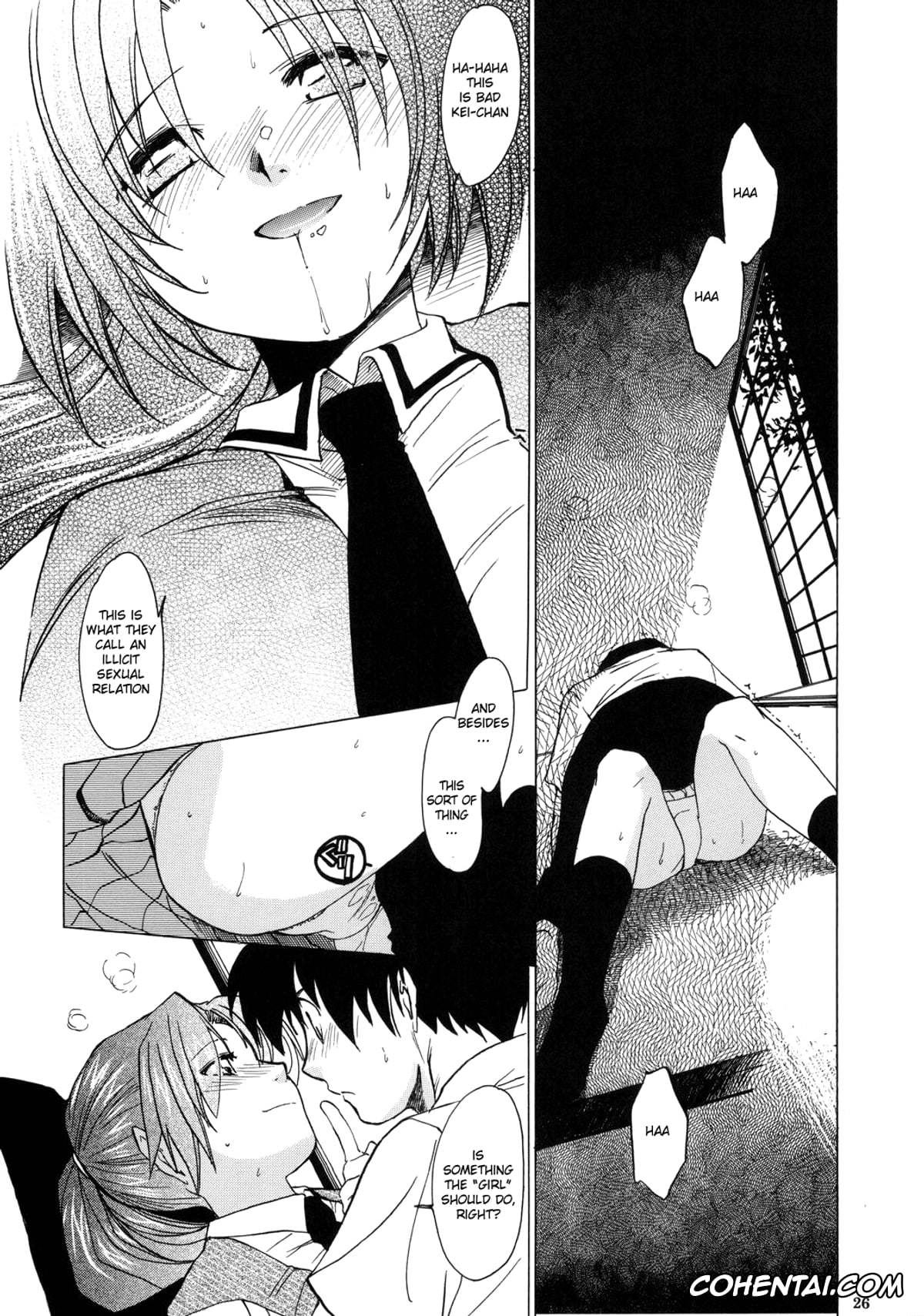 Higurashi No Naku Koro Ni | When They Cry xxx, Keiichi Maebara xxx, Mion Sonozaki xxx, Shion Sonozaki xxx, Manatsu no Oni (Higurashi no Naku Koro ni), pagina 25