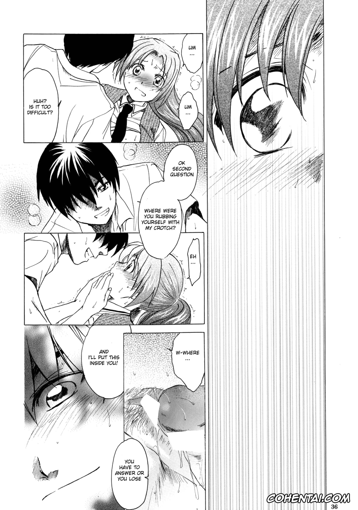 Higurashi No Naku Koro Ni | When They Cry porno, Keiichi Maebara porno, Mion Sonozaki porno, Shion Sonozaki porno, Manatsu no Oni (Higurashi no Naku Koro ni), pagina 35