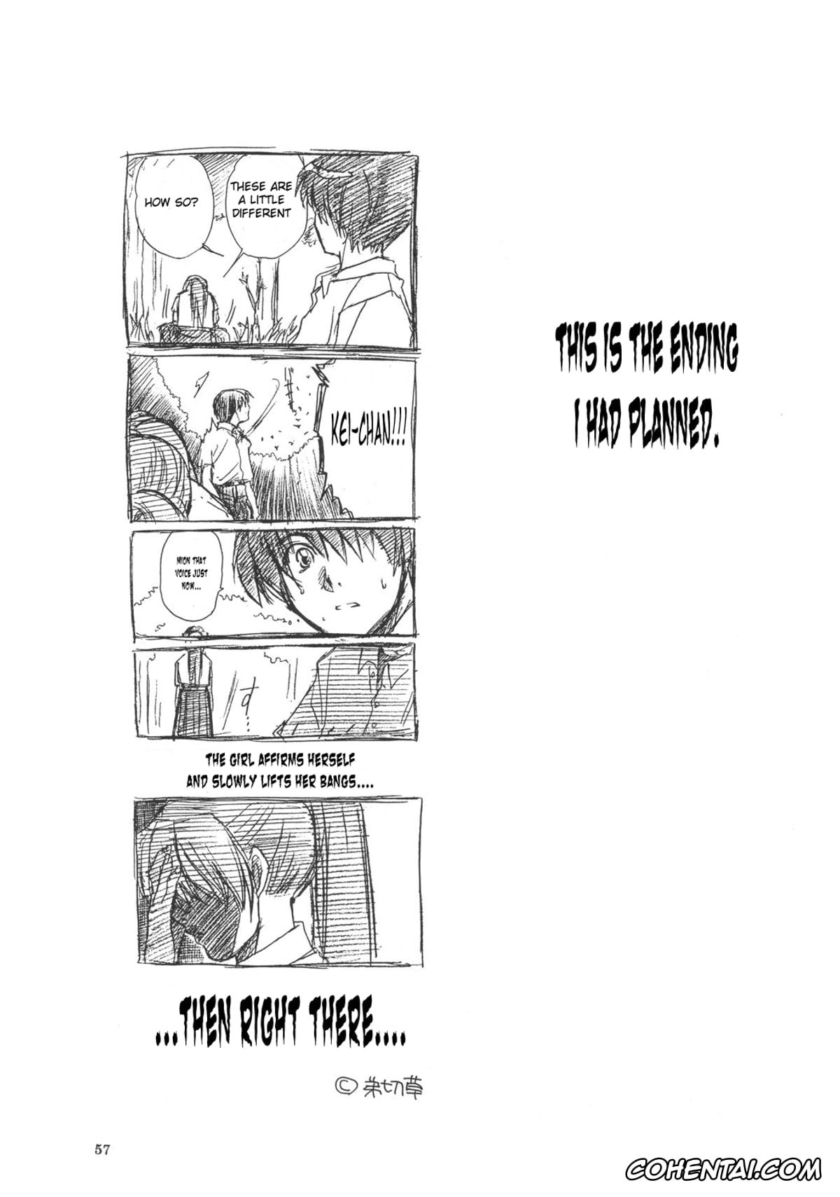 Higurashi No Naku Koro Ni | When They Cry hentai, Keiichi Maebara hentai, Mion Sonozaki hentai, Shion Sonozaki hentai, Manatsu no Oni (Higurashi no Naku Koro ni), pagina 54