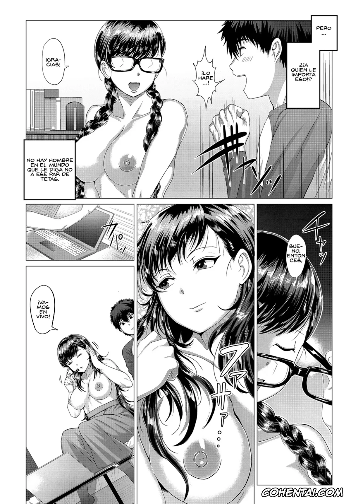 Revistas hentai, COMIC Anthurium hentai, Channel wa Sono Nama! (COMIC Anthurium 2018-06), pagina 6