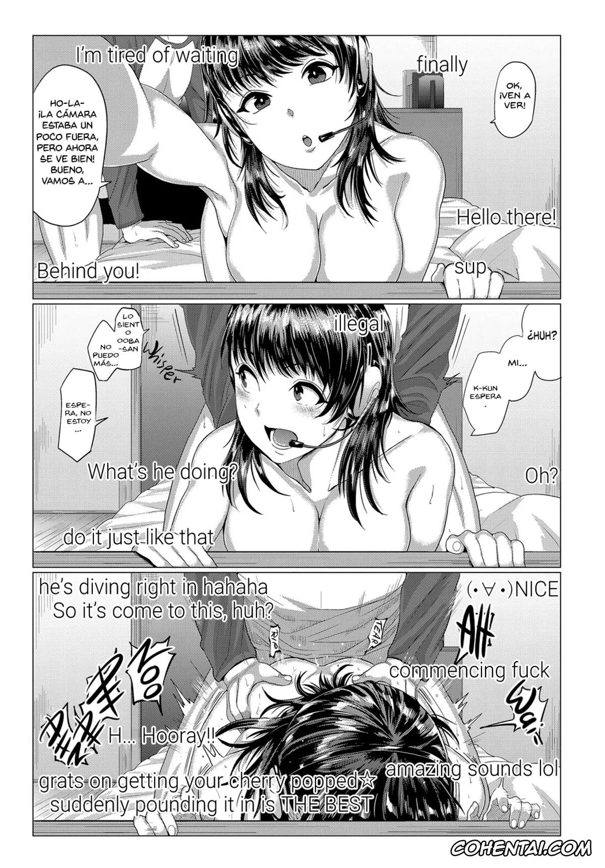 Revistas hentai, COMIC Anthurium hentai, Channel wa Sono Nama! (COMIC Anthurium 2018-06), pagina 15
