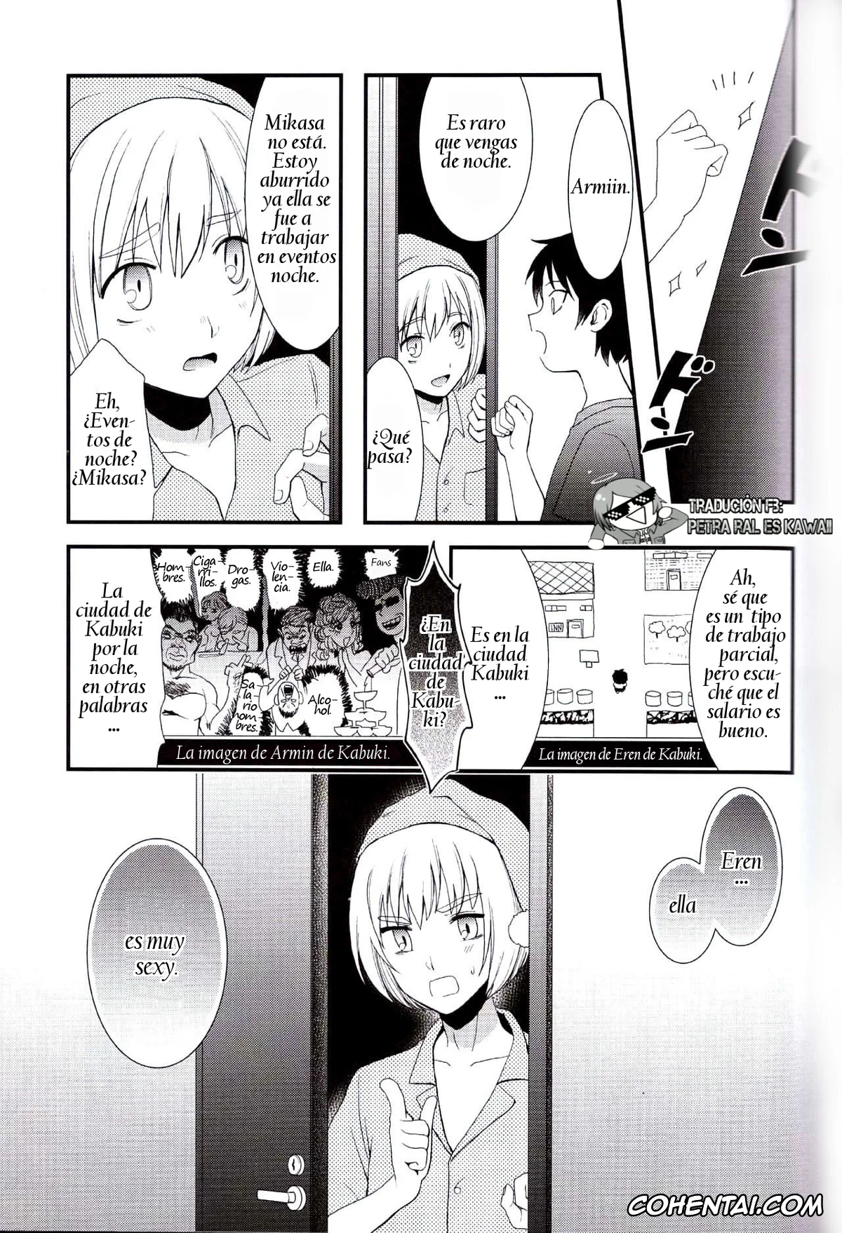 Shingeki No Kyojin | Attack On Titan hentai, Eren Jaeger hentai, Mikasa Ackerman hentai, EreMika Yojouhan (Shingeki no Kyojin), pagina 6