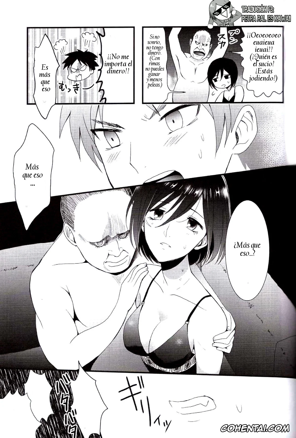 Shingeki No Kyojin | Attack On Titan hentai, Eren Jaeger hentai, Mikasa Ackerman hentai, EreMika Yojouhan (Shingeki no Kyojin), pagina 12