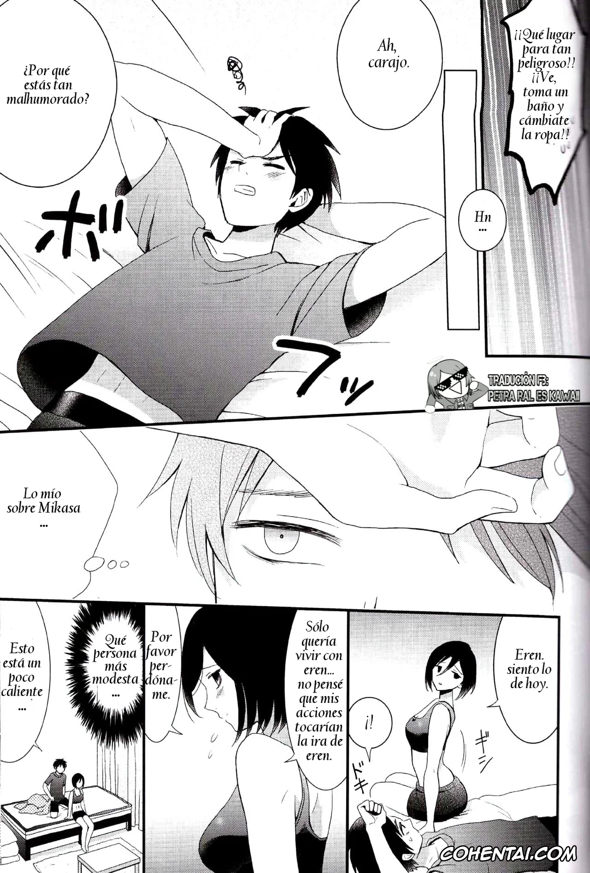 Shingeki No Kyojin | Attack On Titan porno, Eren Jaeger porno, Mikasa Ackerman porno, EreMika Yojouhan (Shingeki no Kyojin), pagina 14