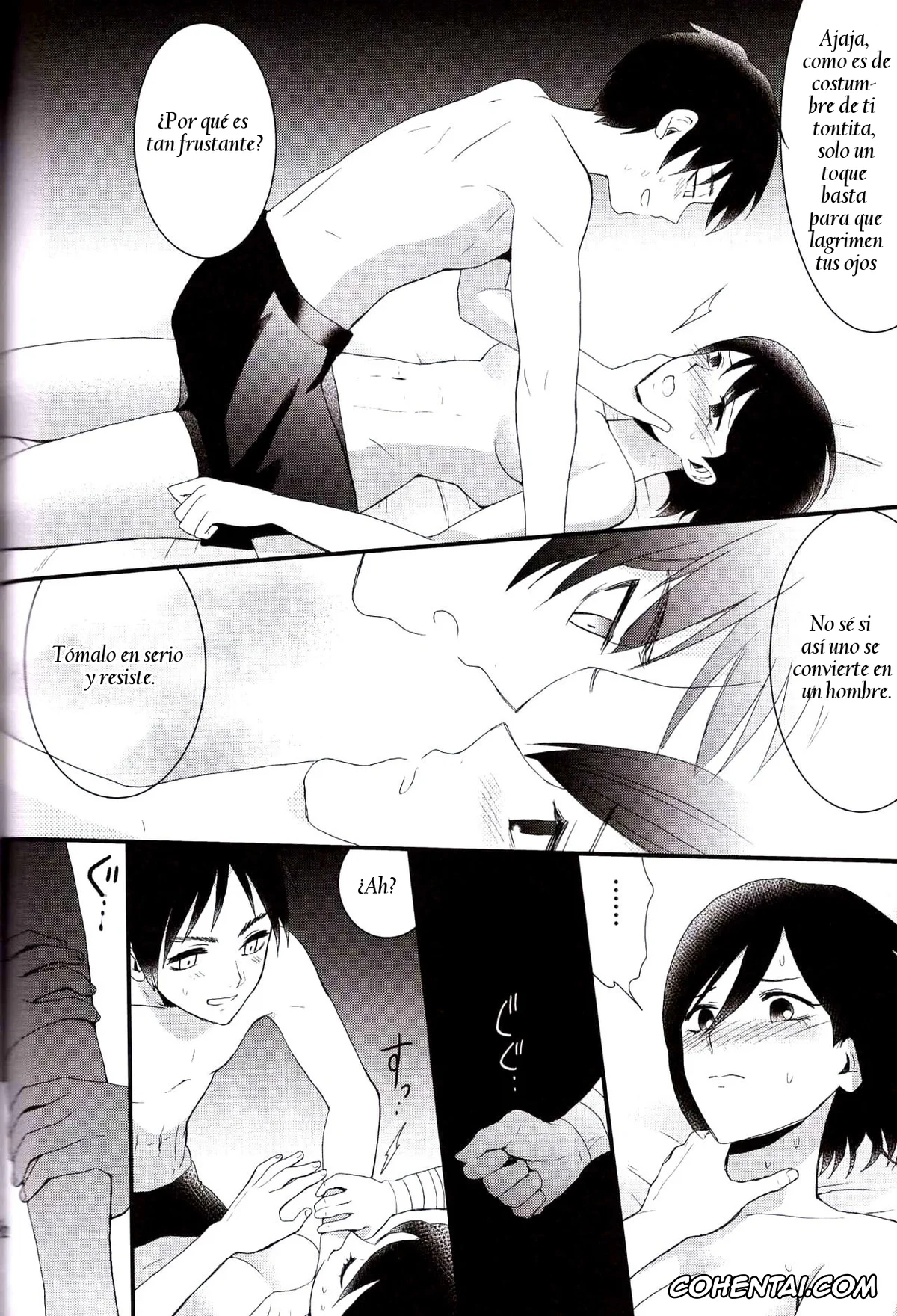 Shingeki No Kyojin | Attack On Titan hentai, Eren Jaeger hentai, Mikasa Ackerman hentai, EreMika Yojouhan (Shingeki no Kyojin), pagina 21