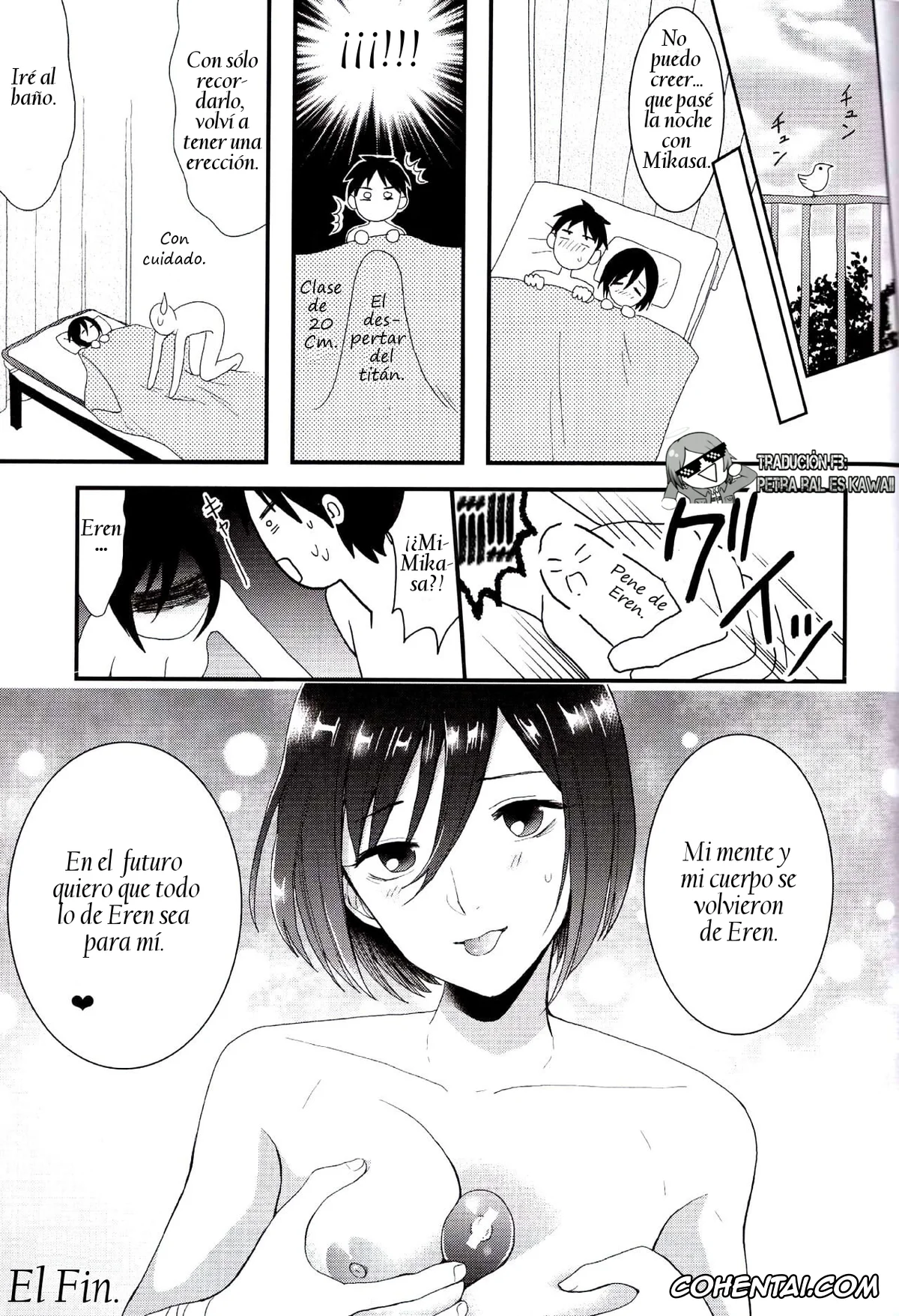 Shingeki No Kyojin | Attack On Titan hentai, Eren Jaeger hentai, Mikasa Ackerman hentai, EreMika Yojouhan (Shingeki no Kyojin), pagina 30