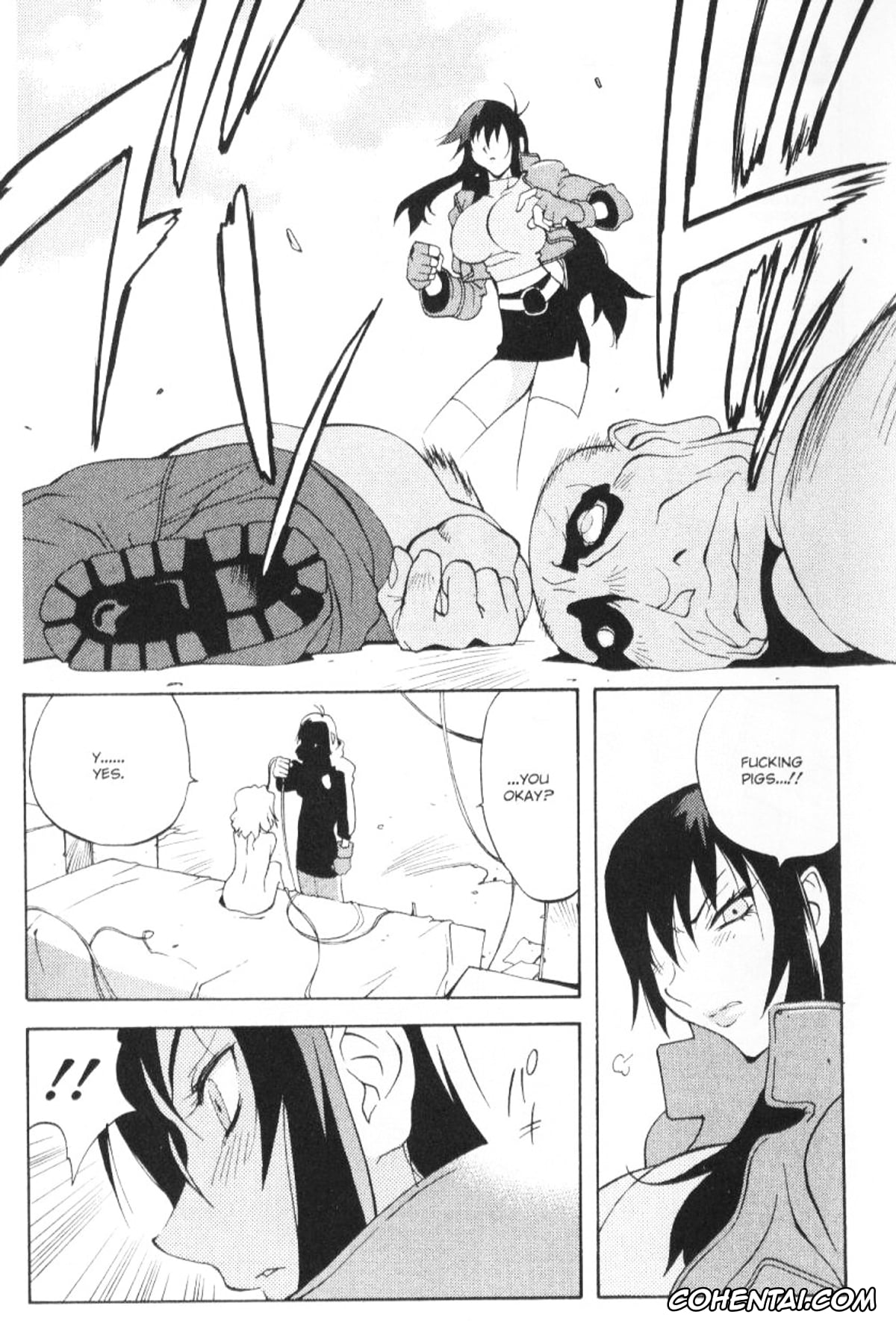 Original hentai, Female Detective Rape – Saeko, pagina 3
