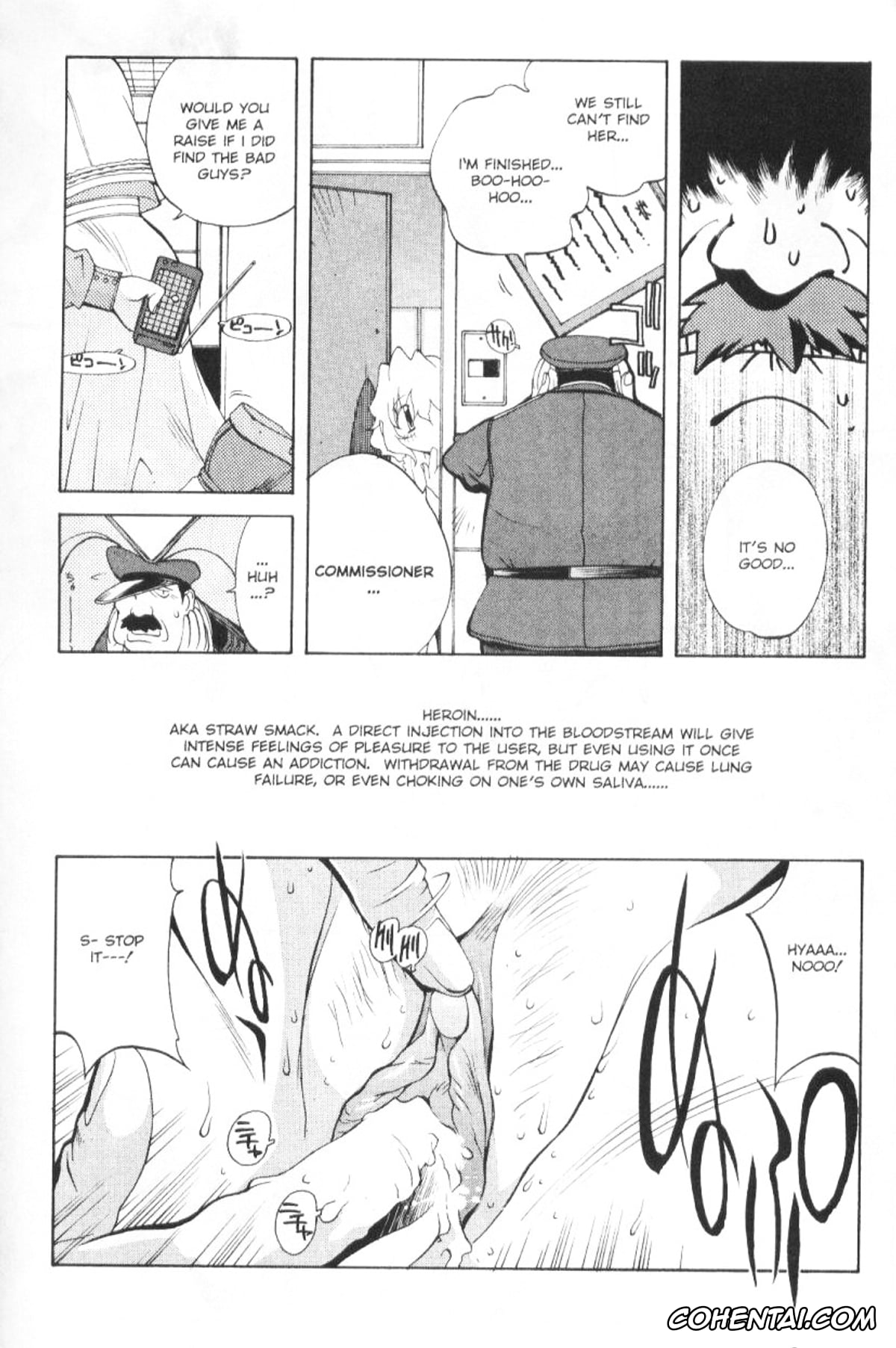 Original hentai, Female Detective Rape – Saeko, pagina 42