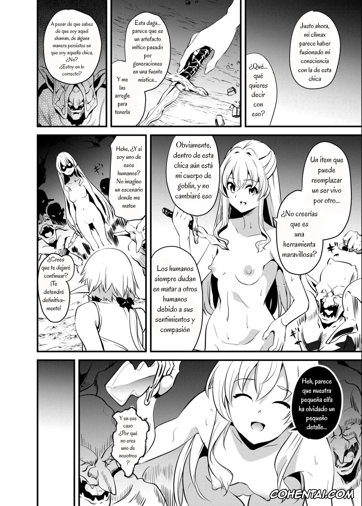 Goblin Slayer xxx, High Elf Archer | Yousei Yunde xxx, Priestess xxx, Goblin Possession (Goblin Slayer), pagina 10