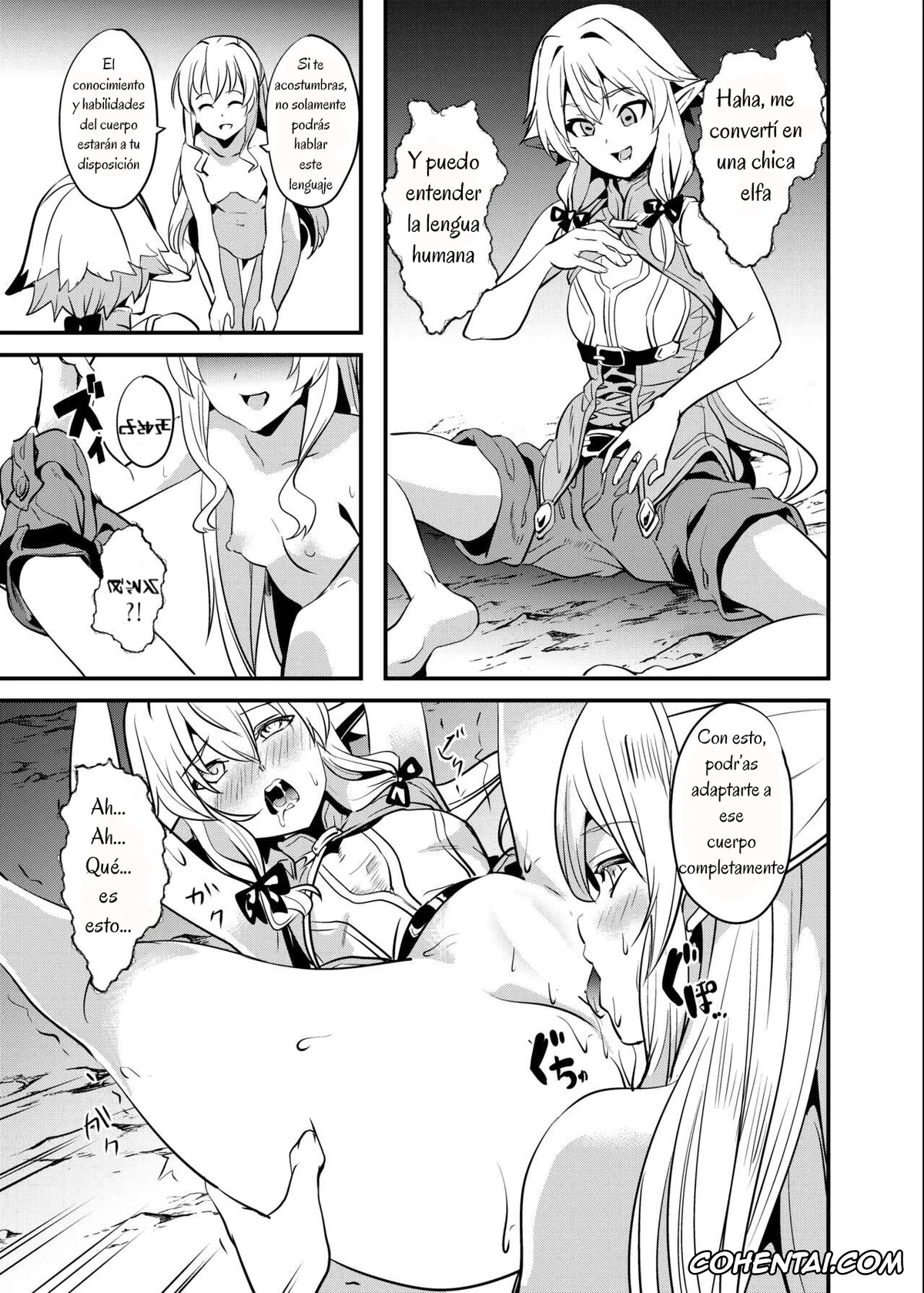 Goblin Slayer porno, High Elf Archer | Yousei Yunde porno, Priestess porno, Goblin Possession (Goblin Slayer), pagina 11