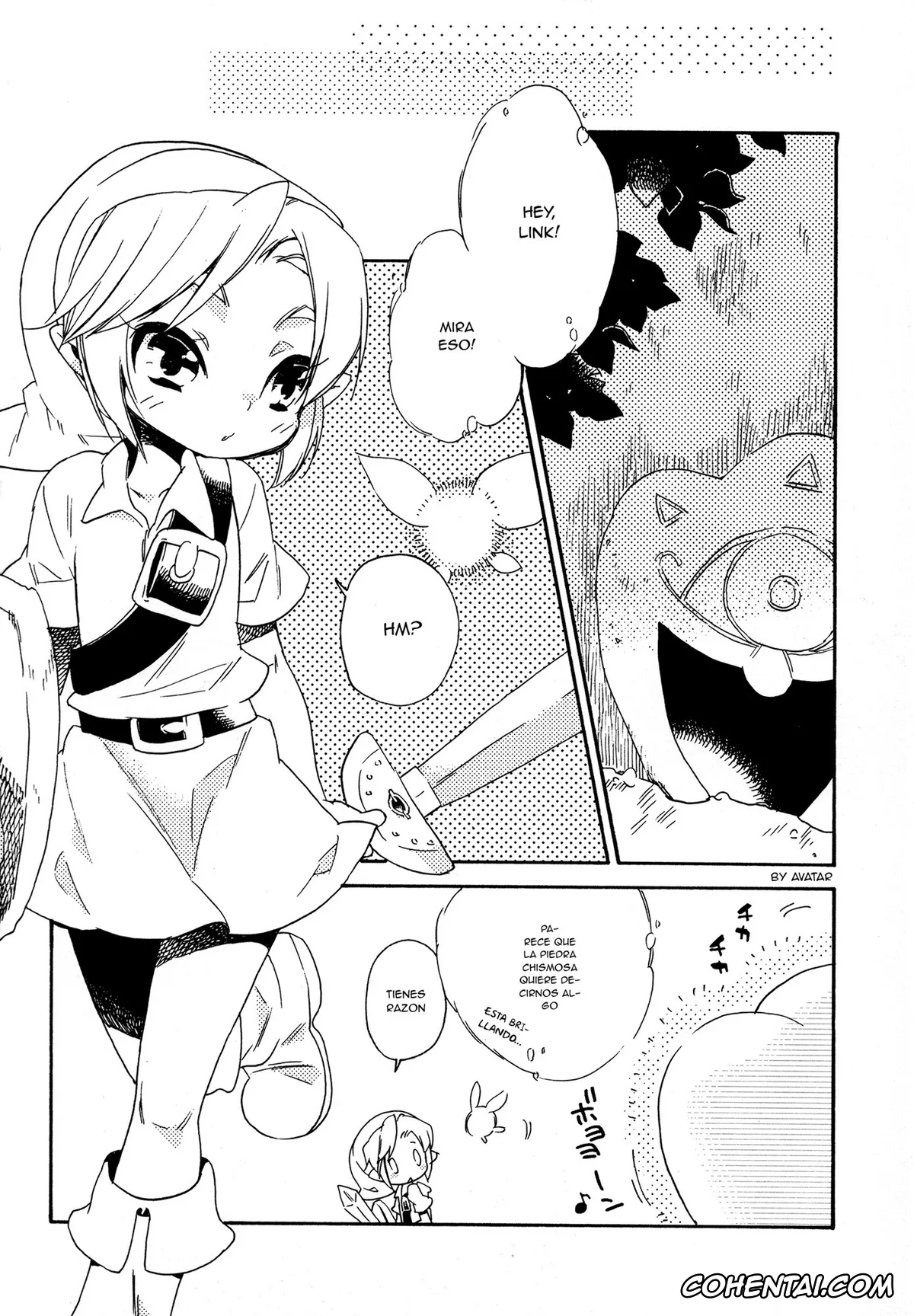 The Legend Of Zelda xxx, Link xxx, Himitsu No Naisho (The Legend of Zelda), pagina 4