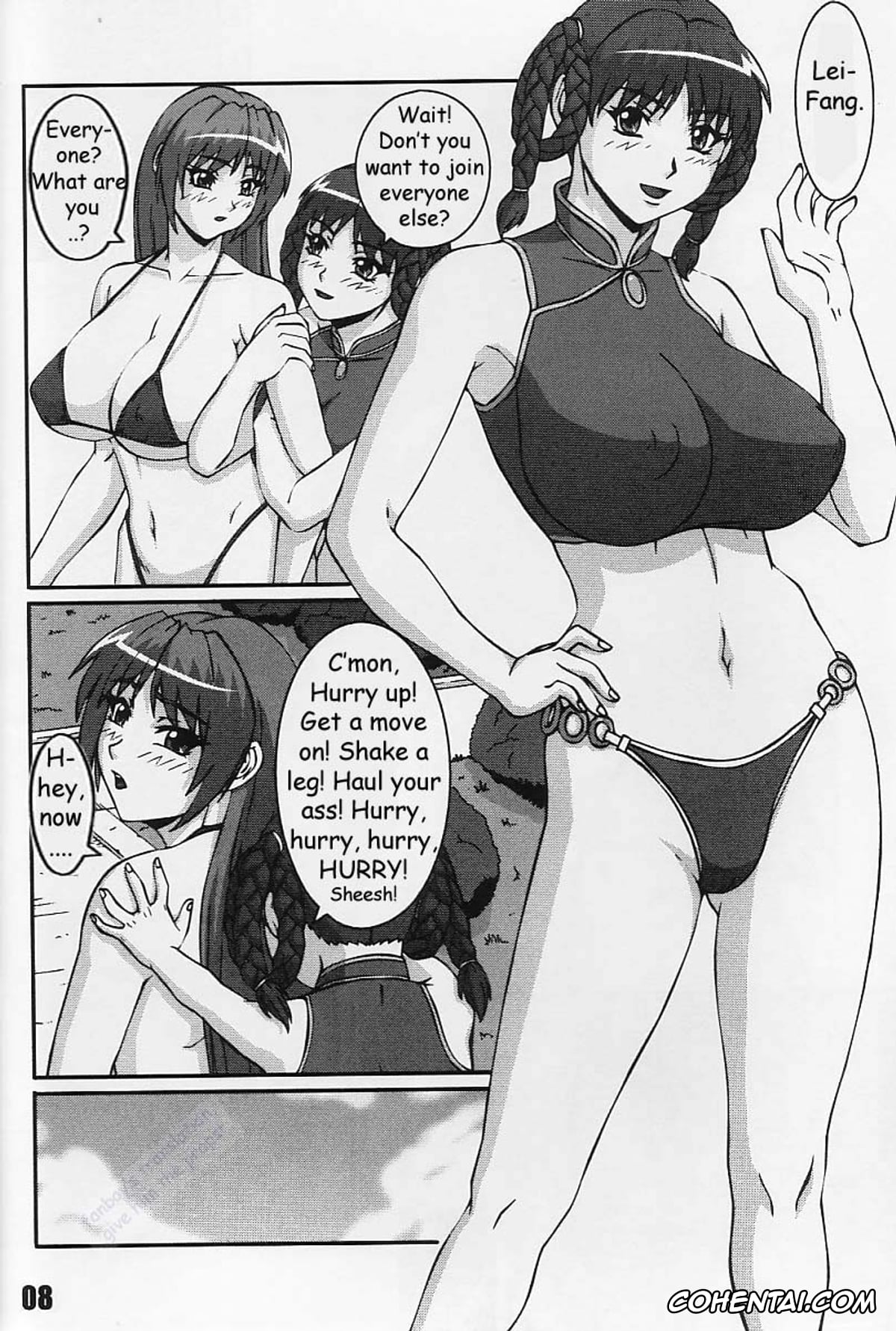 Dead or Alive porno, Ayane porno, Helena Douglas porno, Kasumi porno, Lei Fang porno, Tina Armstrong porno, P-LAND ROUND 10 (Dead or Alive Xtreme Beach Volleyball), pagina 8