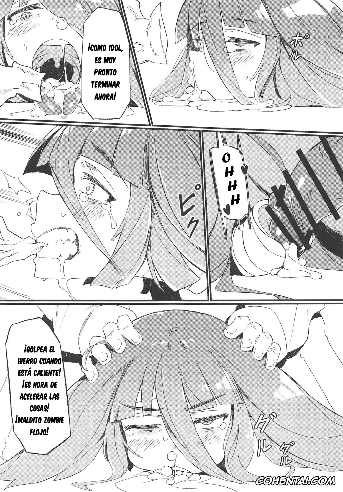 Zombie Land Saga porno, Koutarou Tatsumi porno, Tae Yamada porno, Densetsu no Hon (Zombie Land Saga), pagina 14