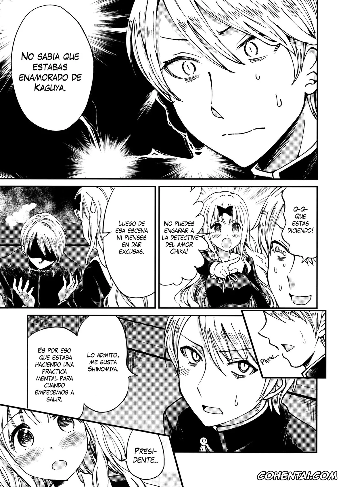 Kaguya-Sama Wa Kokurasetai | Kaguya-Sama Love Is War porno, Chika Fujiwara porno, Miyuki Shirogane porno, Fujiwara-shoki o Haramasetai 1 (Kaguya-sama wa Kokurasetai), pagina 8