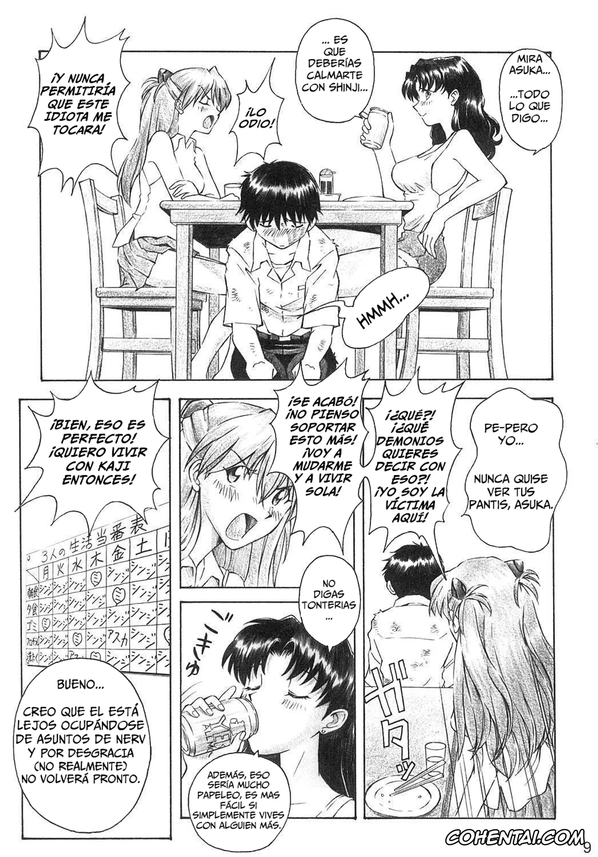 Neon Genesis Evangelion porno, Asuka Langley Soryu porno, Shinji Ikari porno, YAMMY? (Neon Genesis Evangelion), pagina 8