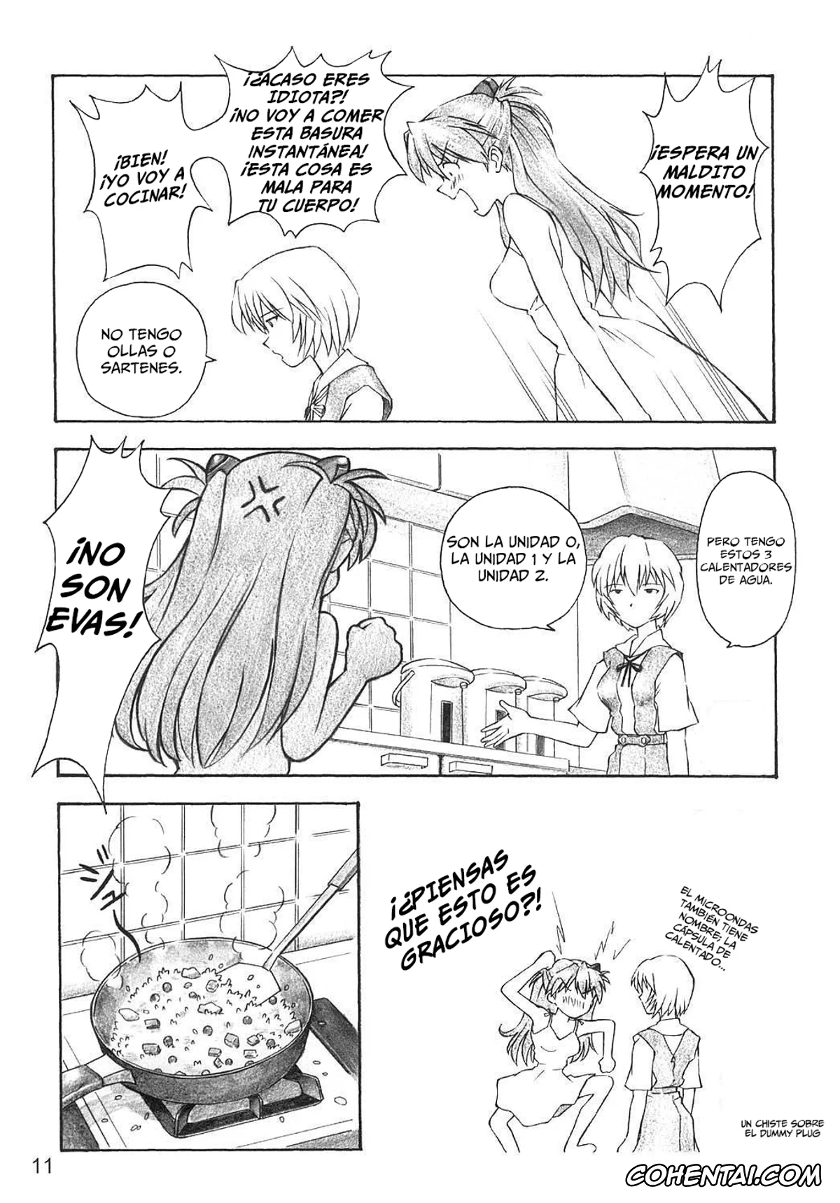 Neon Genesis Evangelion xxx, Asuka Langley Soryu xxx, Shinji Ikari xxx, YAMMY? (Neon Genesis Evangelion), pagina 10