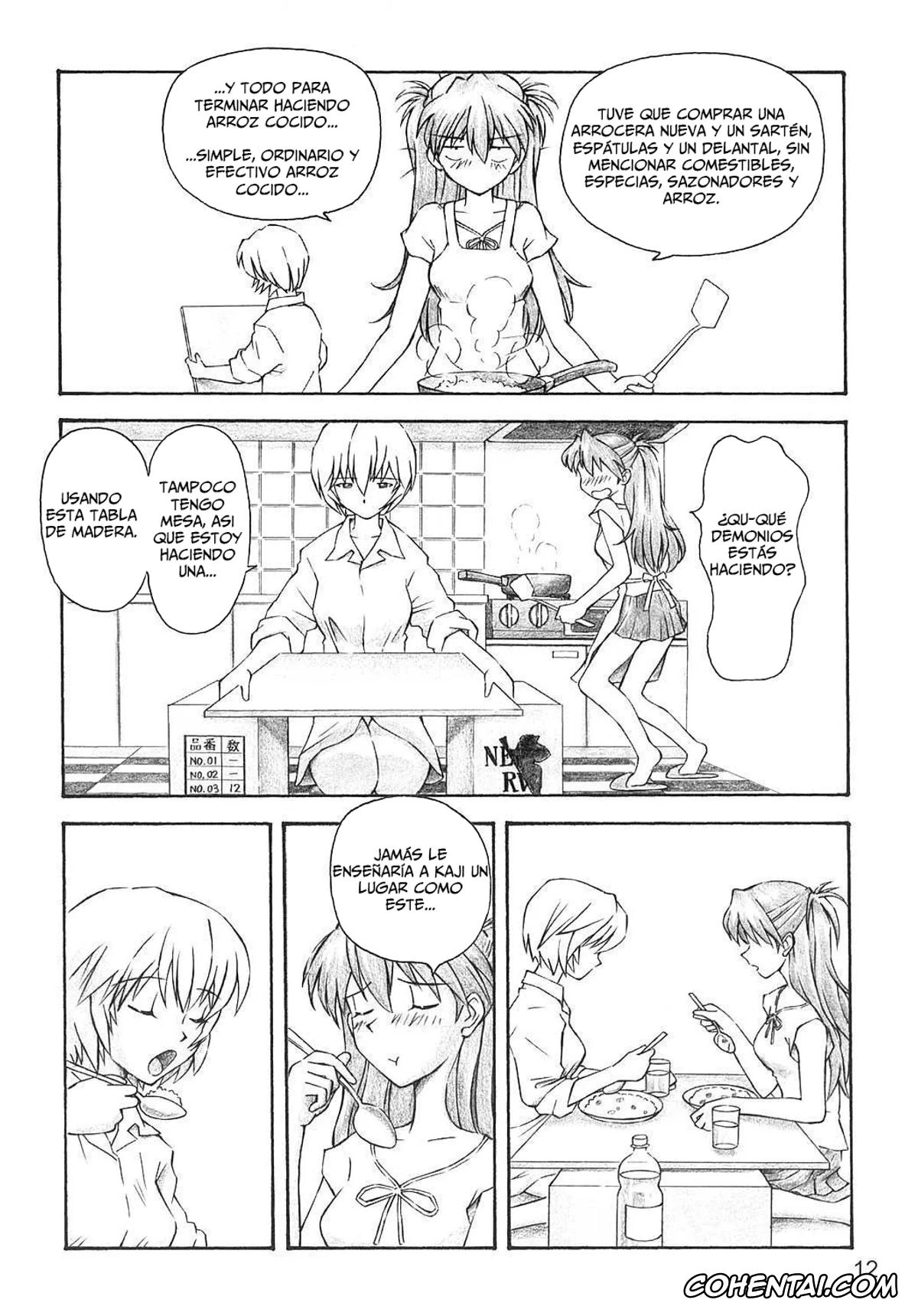 Neon Genesis Evangelion porno, Asuka Langley Soryu porno, Shinji Ikari porno, YAMMY? (Neon Genesis Evangelion), pagina 11