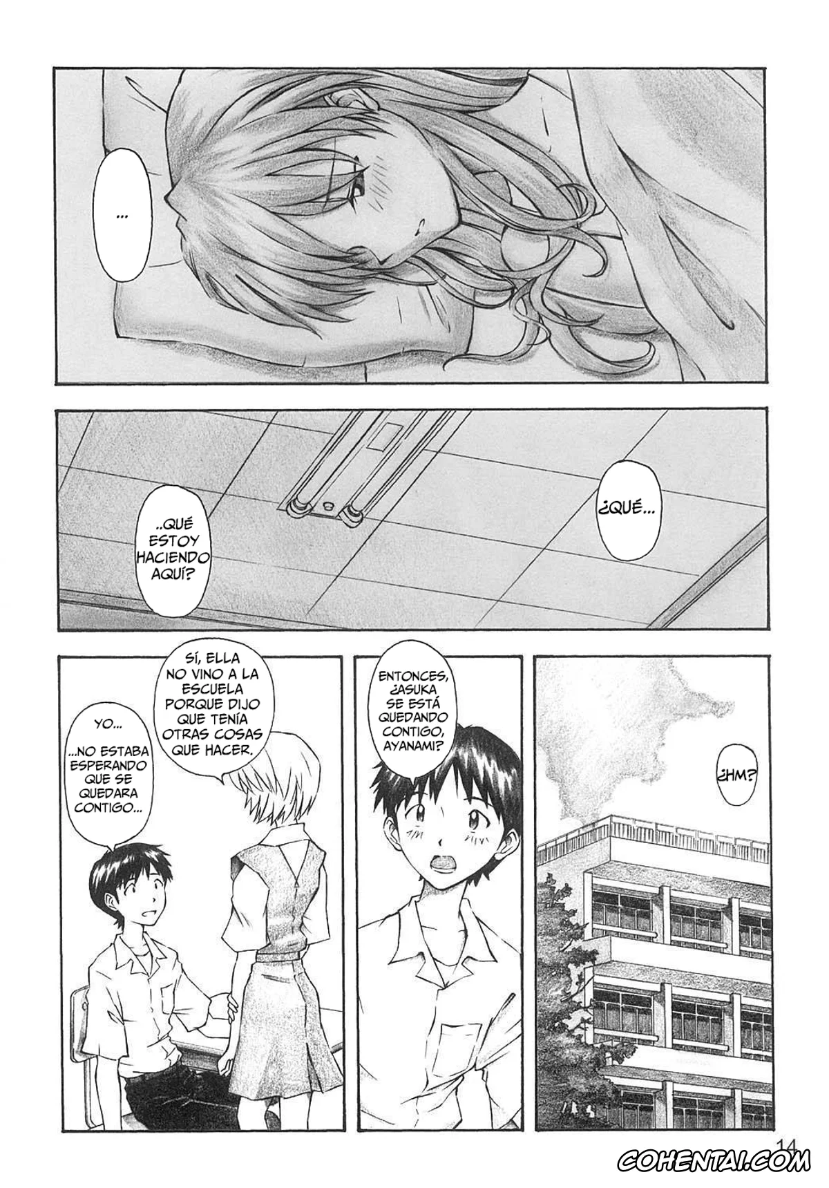 Neon Genesis Evangelion xxx, Asuka Langley Soryu xxx, Shinji Ikari xxx, YAMMY? (Neon Genesis Evangelion), pagina 13