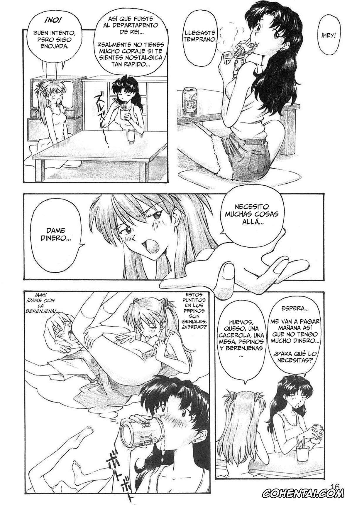 Neon Genesis Evangelion hentai, Asuka Langley Soryu hentai, Shinji Ikari hentai, YAMMY? (Neon Genesis Evangelion), pagina 15