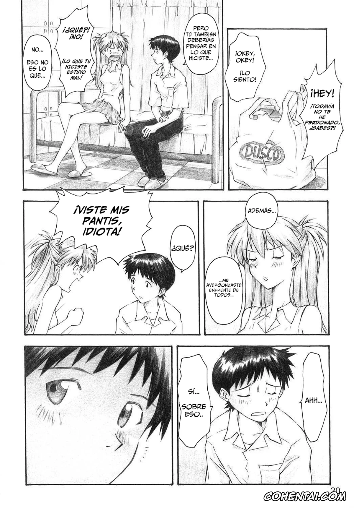 Neon Genesis Evangelion xxx, Asuka Langley Soryu xxx, Shinji Ikari xxx, YAMMY? (Neon Genesis Evangelion), pagina 19