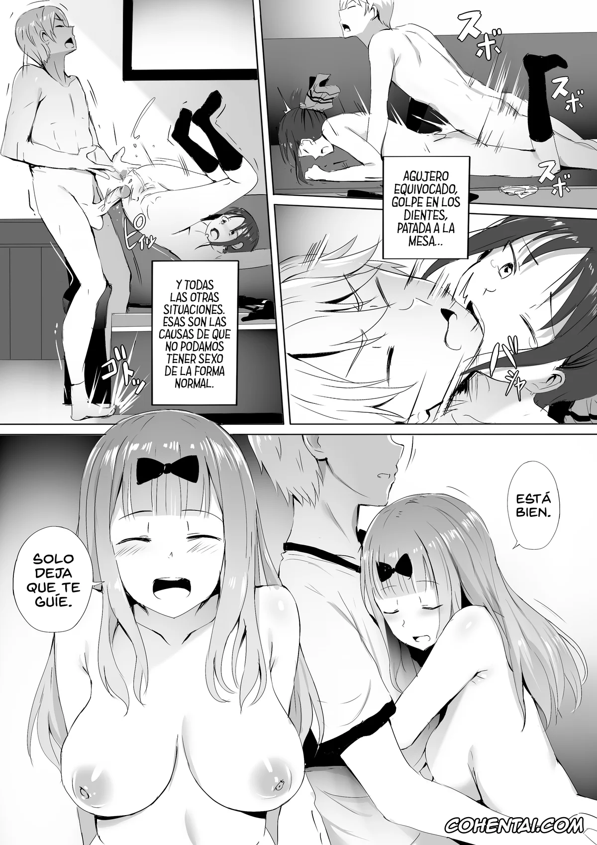 Kaguya-Sama Wa Kokurasetai | Kaguya-Sama Love Is War porno, Chika Fujiwara porno, Miyuki Shirogane porno, Gakuseikai-shoki ni Tokkun-shitai -Shijuuhatte Battle no Seijoui Oshiete ~Coach- (Kaguya-sama wa Kokurasetai), pagina 5