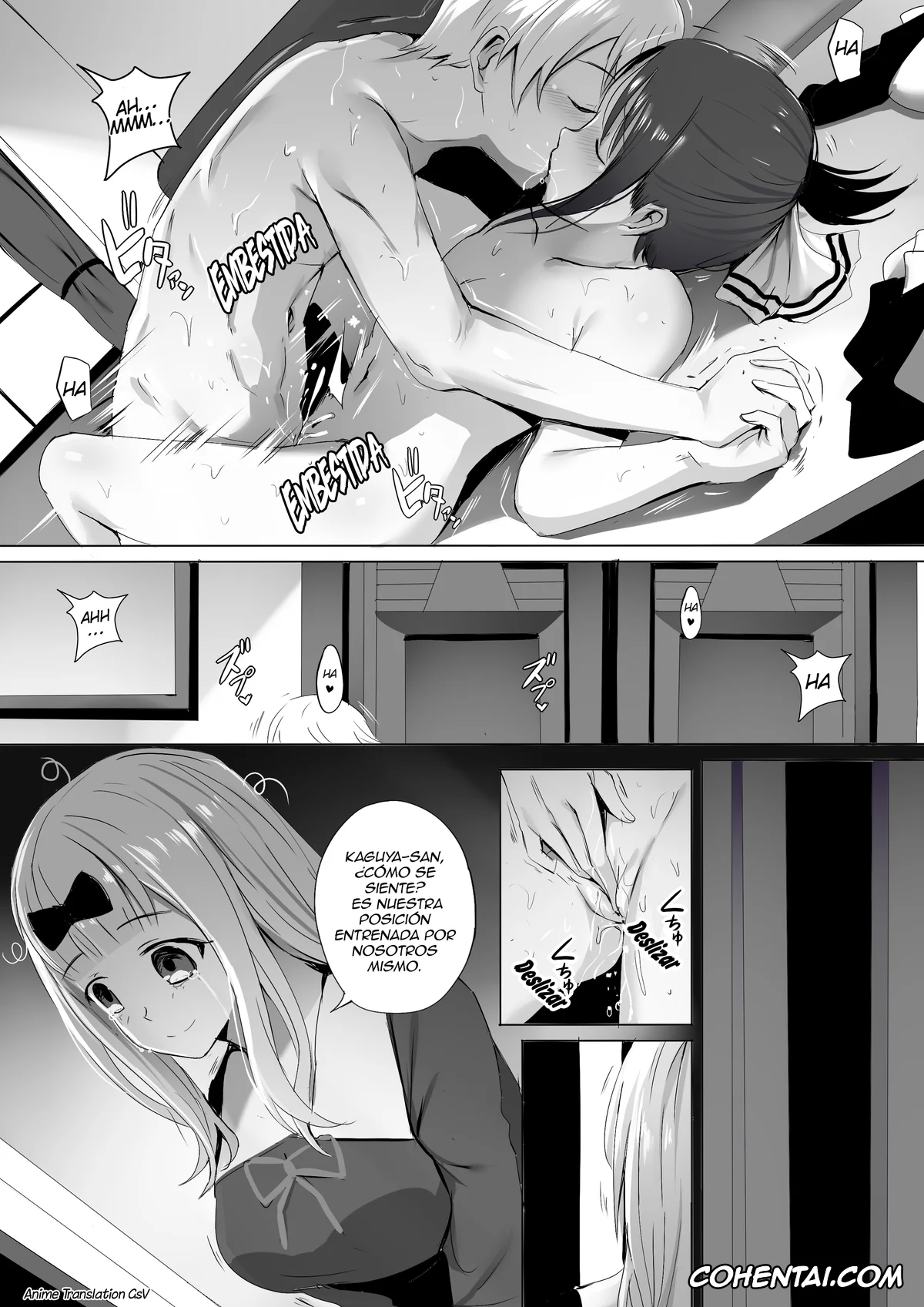 Kaguya-Sama Wa Kokurasetai | Kaguya-Sama Love Is War porno, Chika Fujiwara porno, Kaguya Shinomiya porno, Miyuki Shirogane porno, Gakuseikai-shoki ni Tokkun-shitai -Shijuuhatte Battle no Seijoui Oshiete ~Coach~ + SP (Kaguya-sama wa Kokurasetai), pagina 17