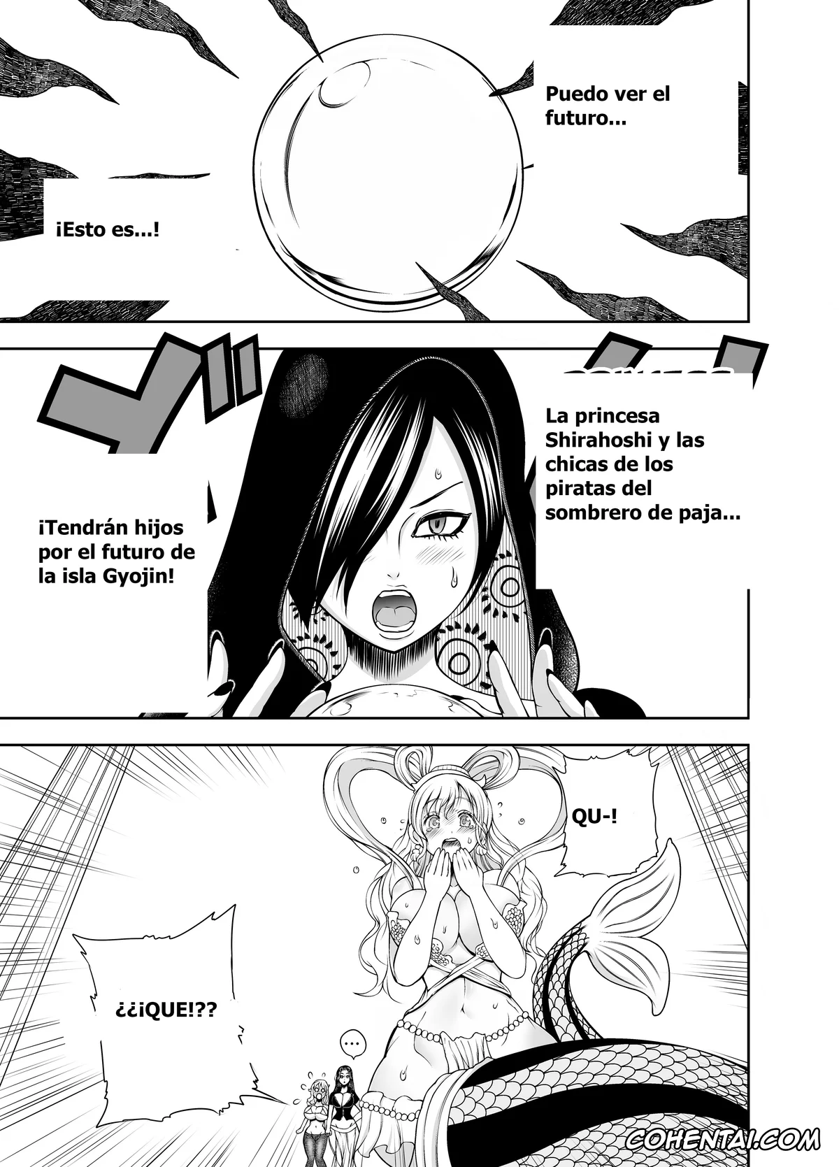 One Piece xxx, Nami xxx, Nico Robin xxx, Shirahoshi xxx, Midare Saki Ningyo Hime (Midare Saki Joshuu Kaizoku Soushuuhen) (One Piece), pagina 1