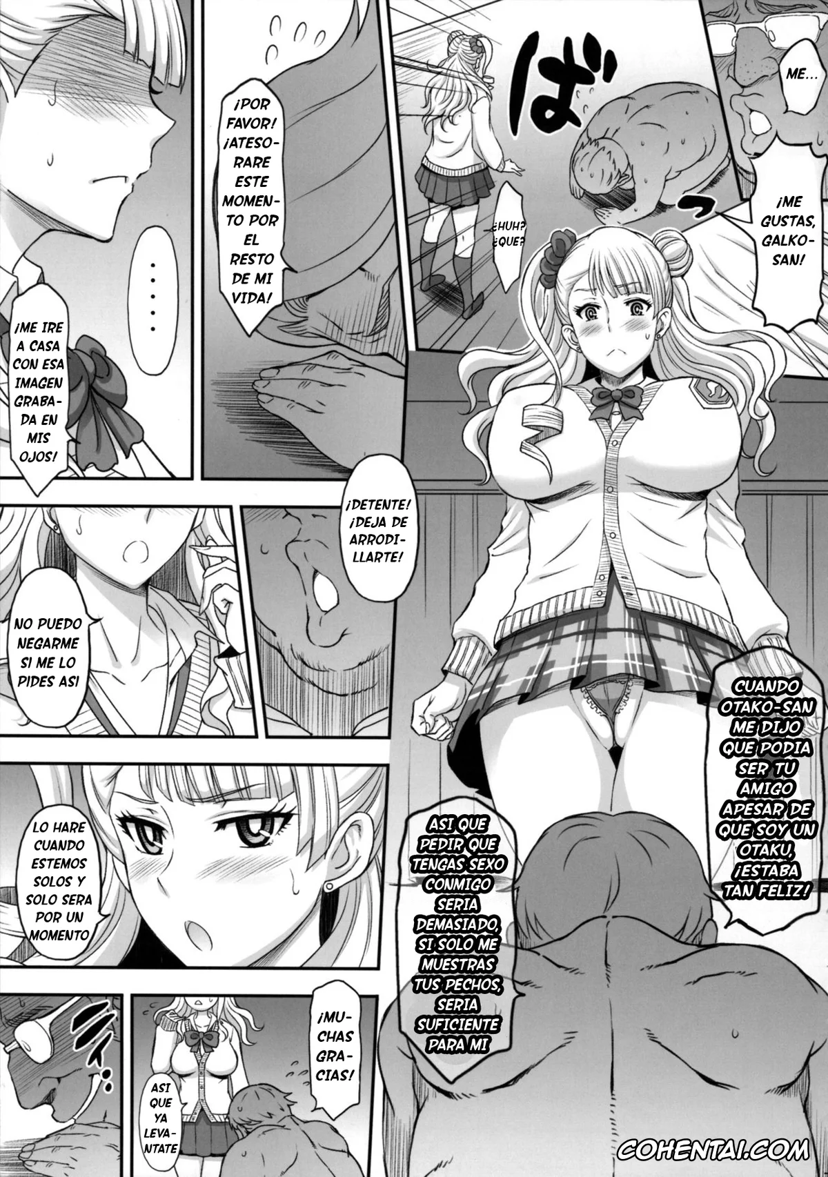 Oshiete! Galko-chan porno, Galko porno, ○○○ shite! Galko-chan (Oshiete! Galko-chan), pagina 5