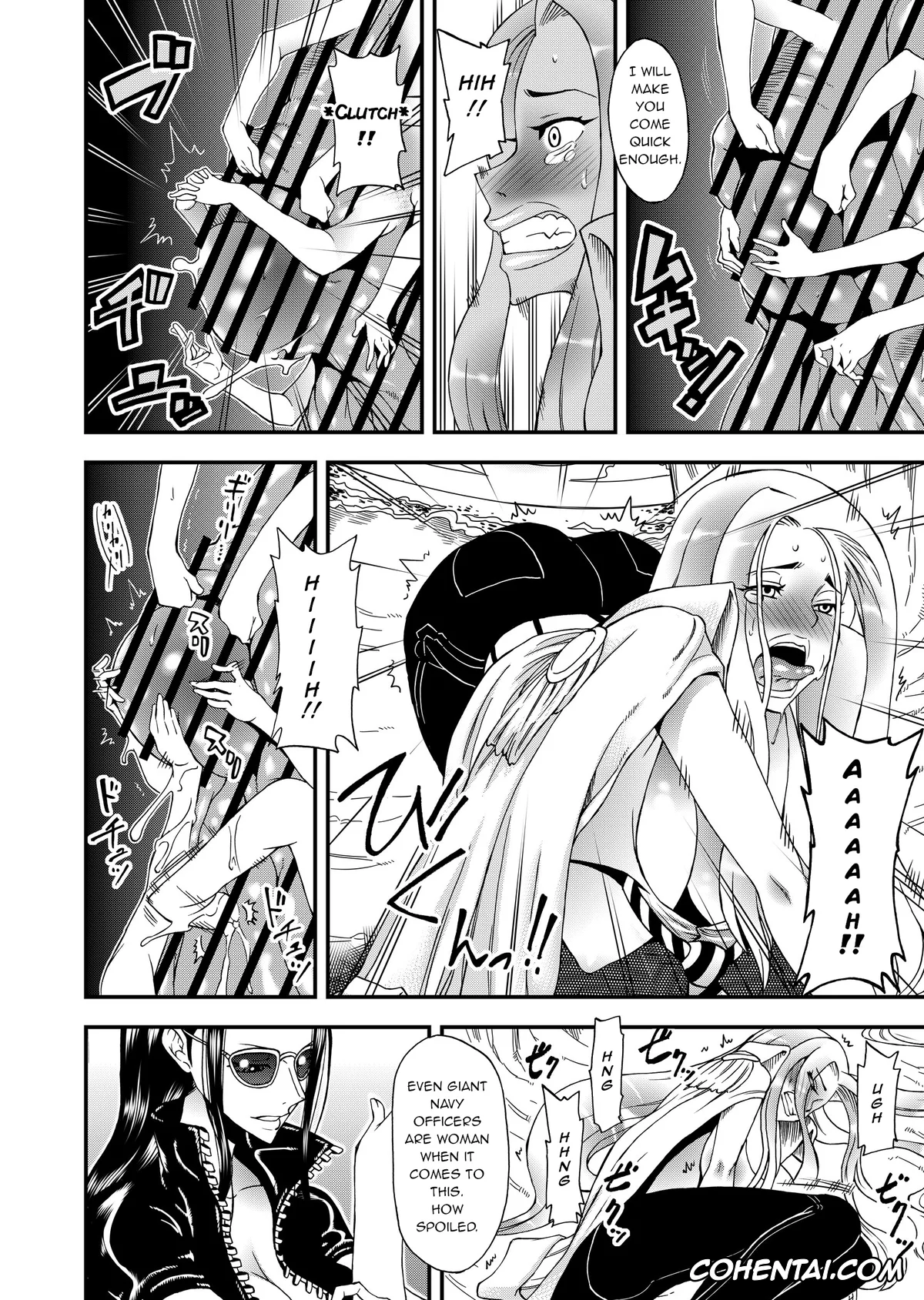 One Piece hentai, Nico Robin hentai, Futanari Robin VS Onna Kyojin Kaihei (One Piece), pagina 3