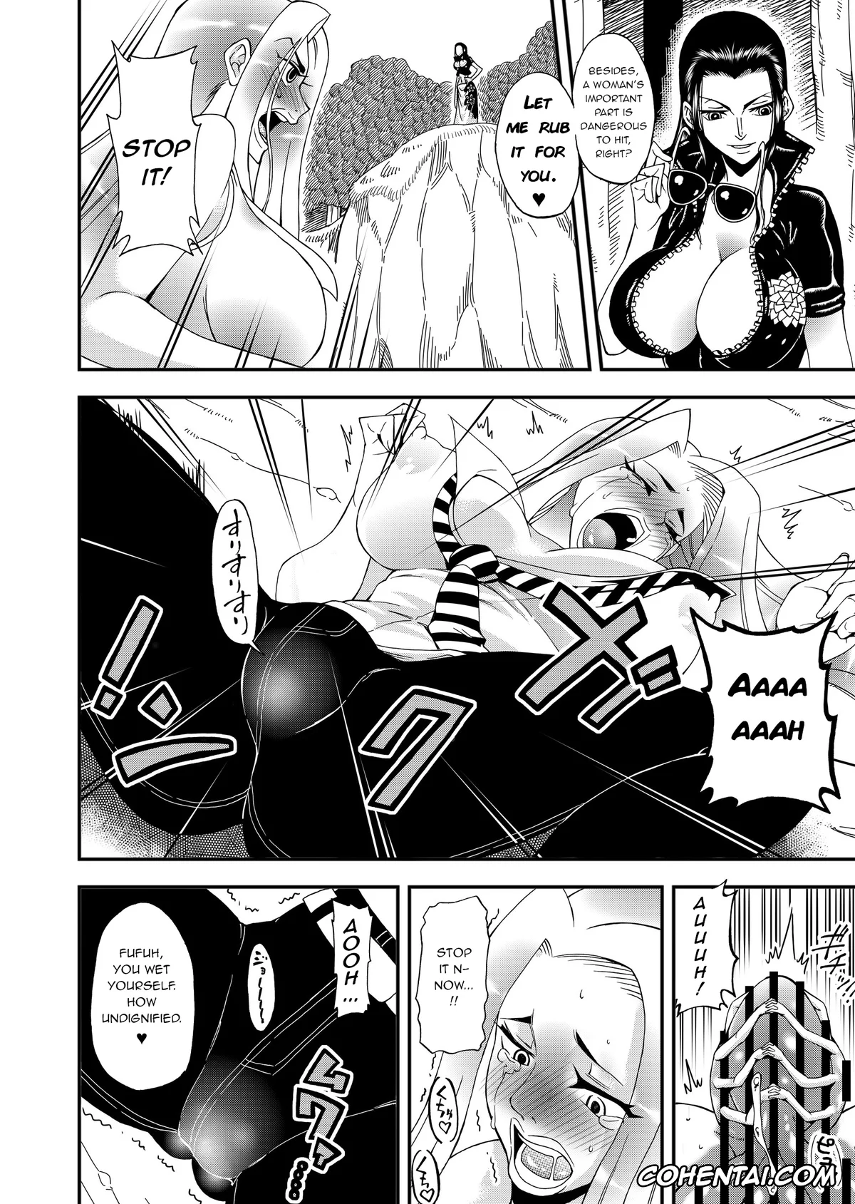 One Piece porno, Nico Robin porno, Futanari Robin VS Onna Kyojin Kaihei (One Piece), pagina 5