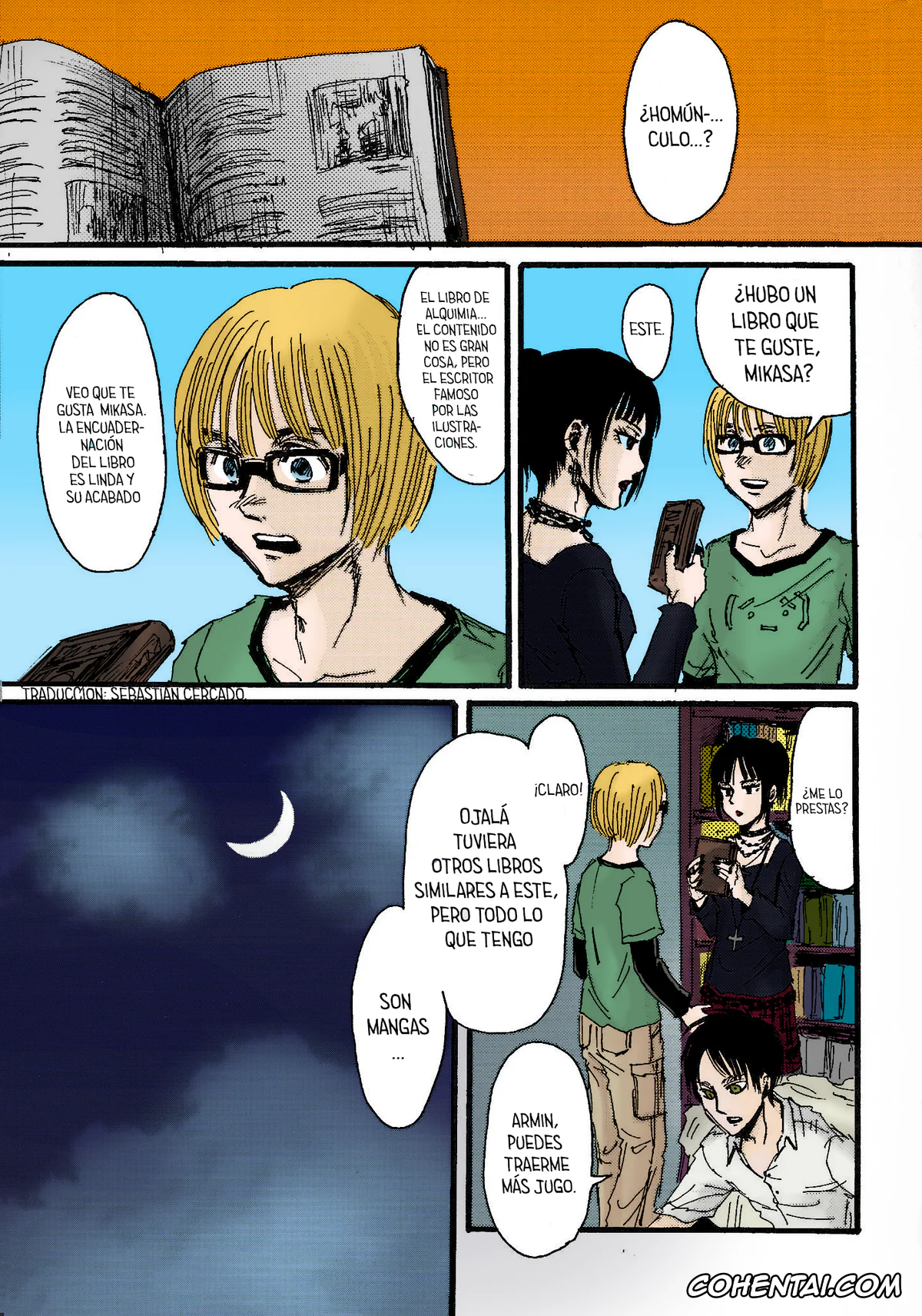 Shingeki No Kyojin | Attack On Titan xxx, Mikasa Ackerman xxx, SchCa EreMika Kijoui (Shingeki no Kyojin), pagina 4