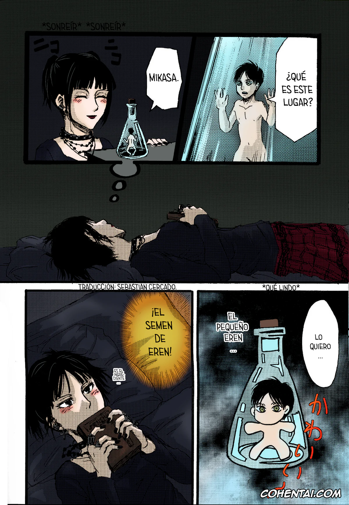Shingeki No Kyojin | Attack On Titan xxx, Mikasa Ackerman xxx, SchCa EreMika Kijoui (Shingeki no Kyojin), pagina 7