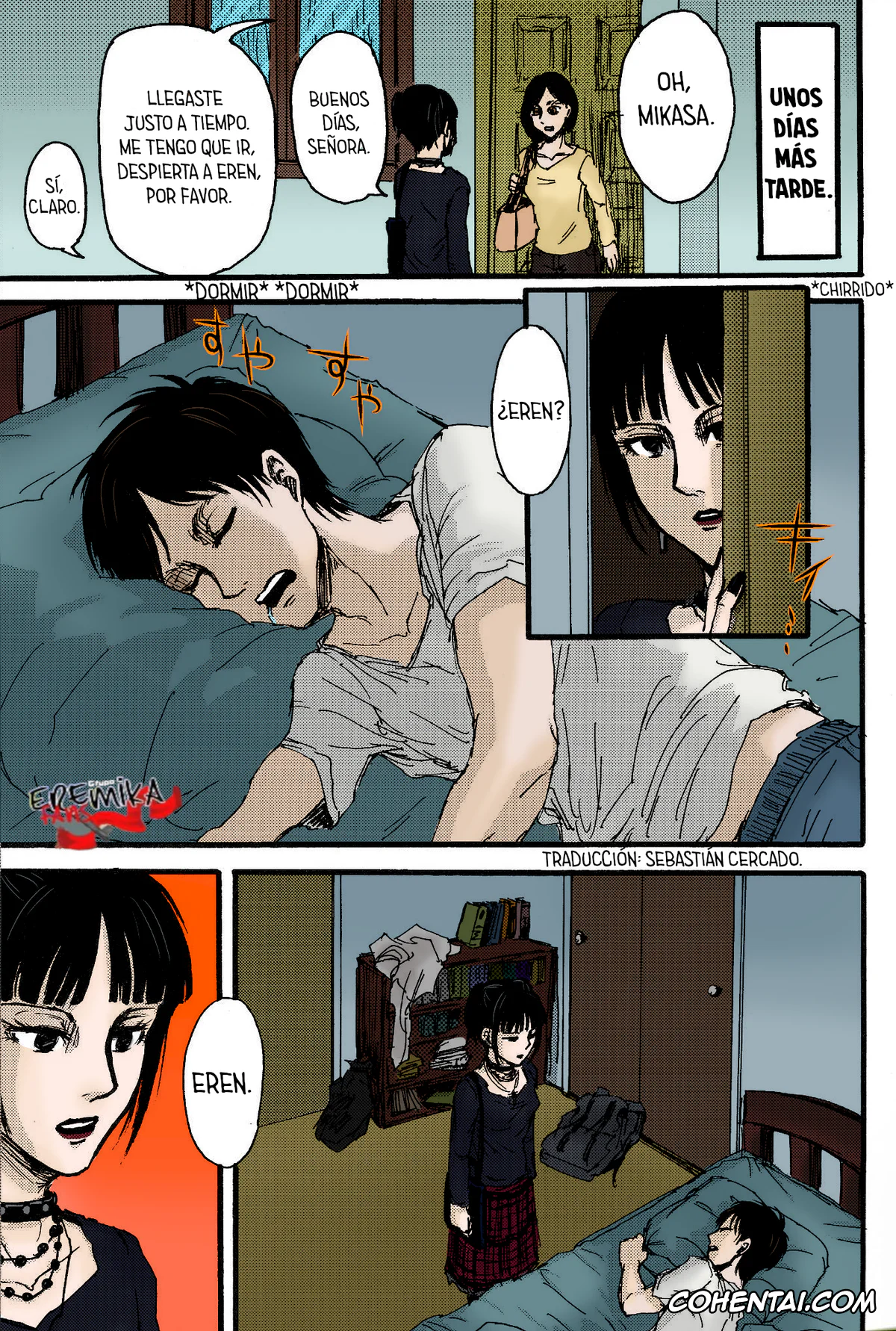 Shingeki No Kyojin | Attack On Titan porno, Mikasa Ackerman porno, SchCa EreMika Kijoui (Shingeki no Kyojin), pagina 8