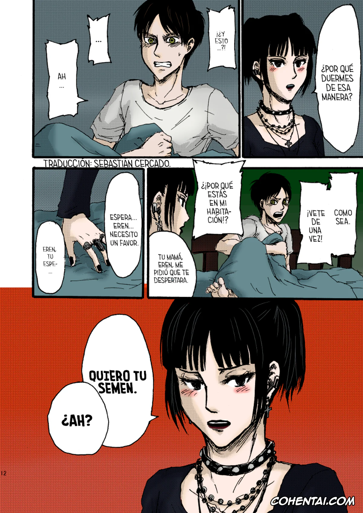 Shingeki No Kyojin | Attack On Titan porno, Mikasa Ackerman porno, SchCa EreMika Kijoui (Shingeki no Kyojin), pagina 11