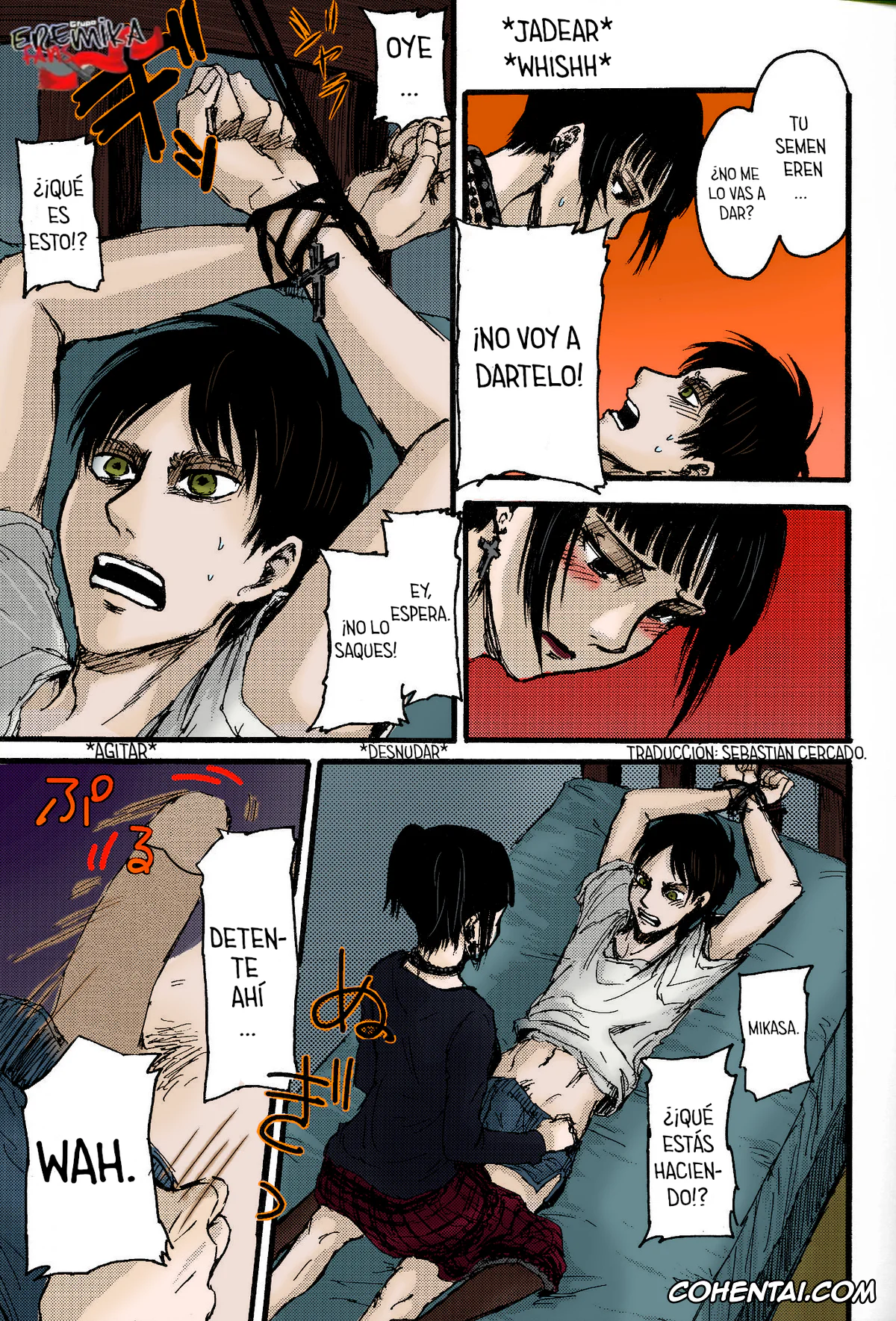Shingeki No Kyojin | Attack On Titan porno, Mikasa Ackerman porno, SchCa EreMika Kijoui (Shingeki no Kyojin), pagina 14