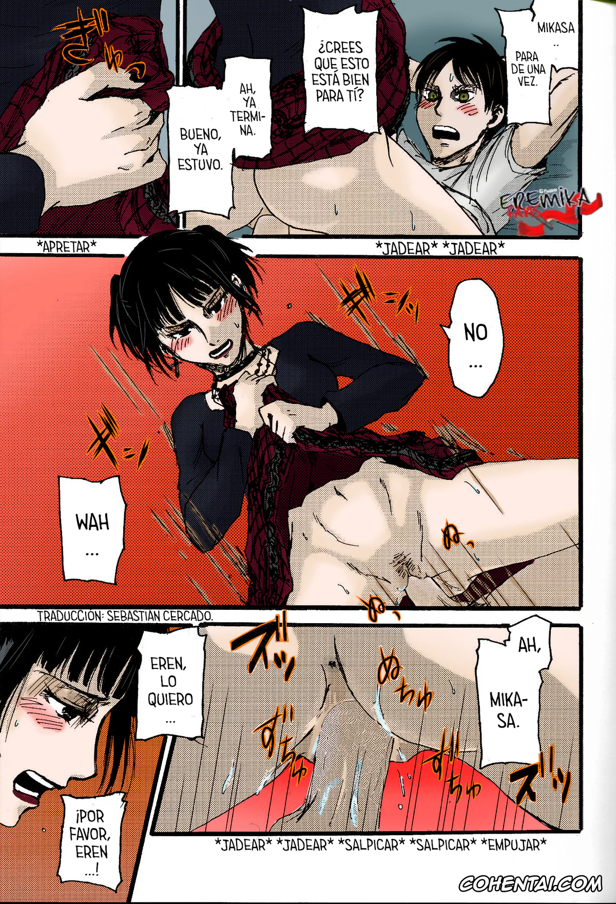 Shingeki No Kyojin | Attack On Titan porno, Mikasa Ackerman porno, SchCa EreMika Kijoui (Shingeki no Kyojin), pagina 20