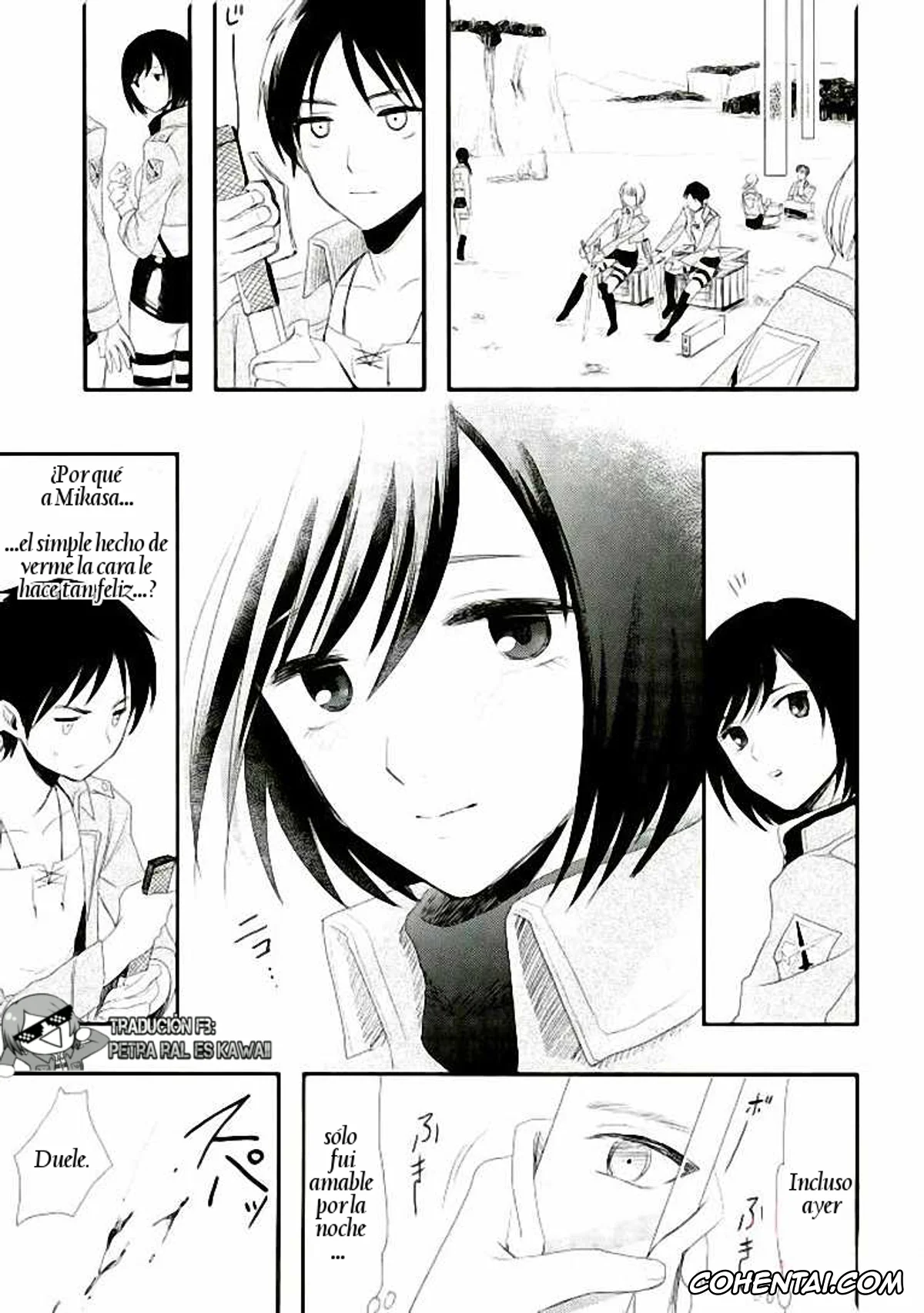 Shingeki No Kyojin | Attack On Titan xxx, Eren Jaeger xxx, Mikasa Ackerman xxx, Ai no Romance Kouhen (Shingeki no Kyojin), pagina 16