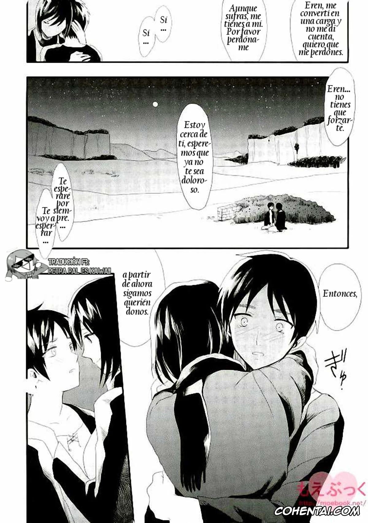 Shingeki No Kyojin | Attack On Titan xxx, Eren Jaeger xxx, Mikasa Ackerman xxx, Ai no Romance Kouhen (Shingeki no Kyojin), pagina 34